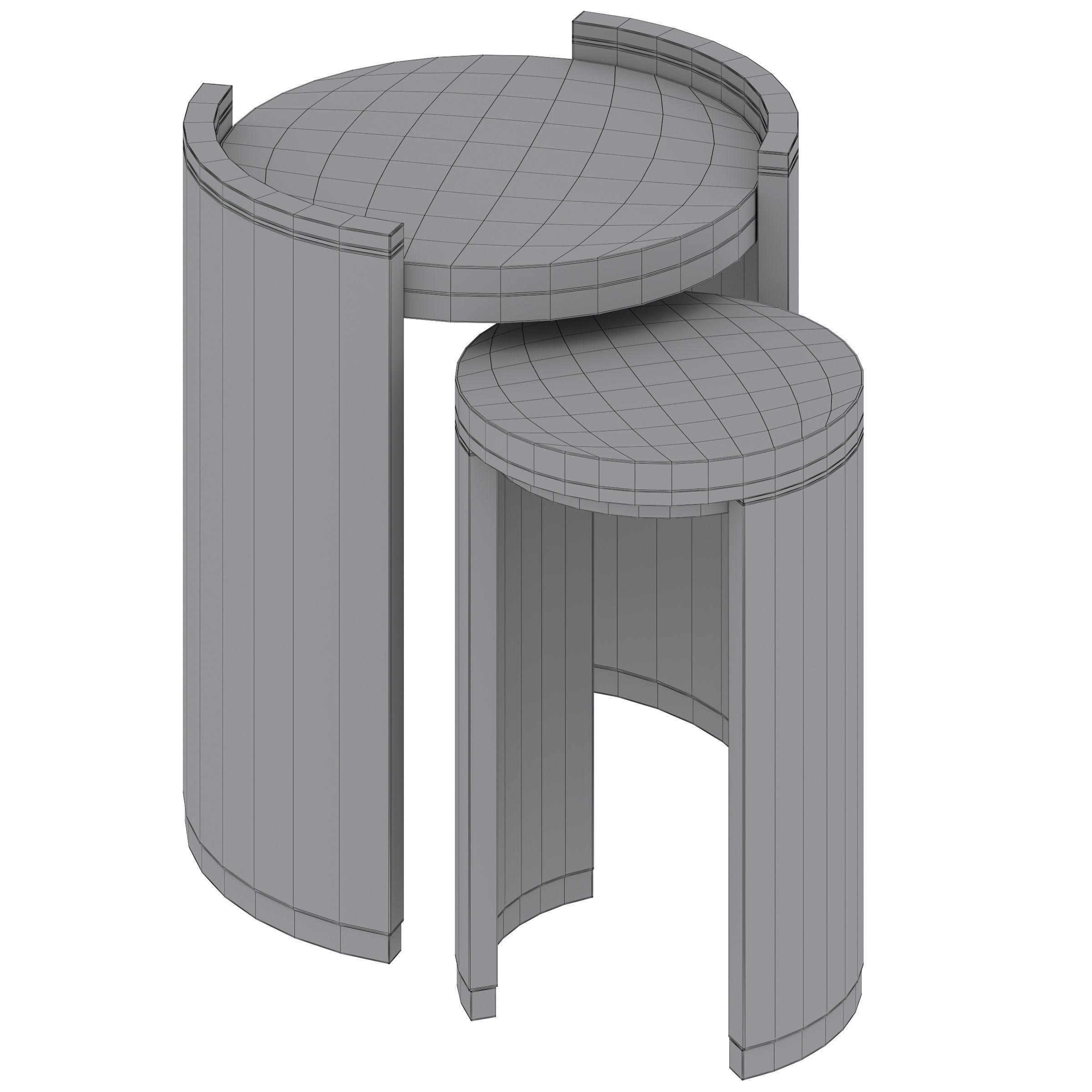 Side table CEUTA by Frato 3D model_2