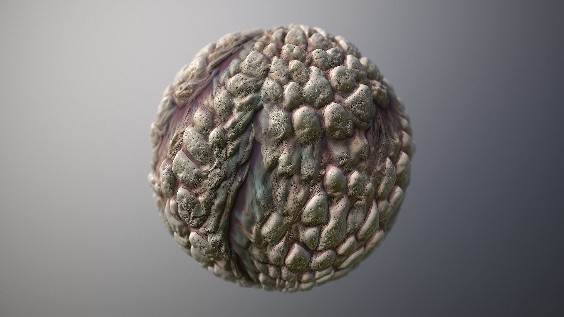 Material Skin Monster 30 Seamless PBR Texture Texture_7