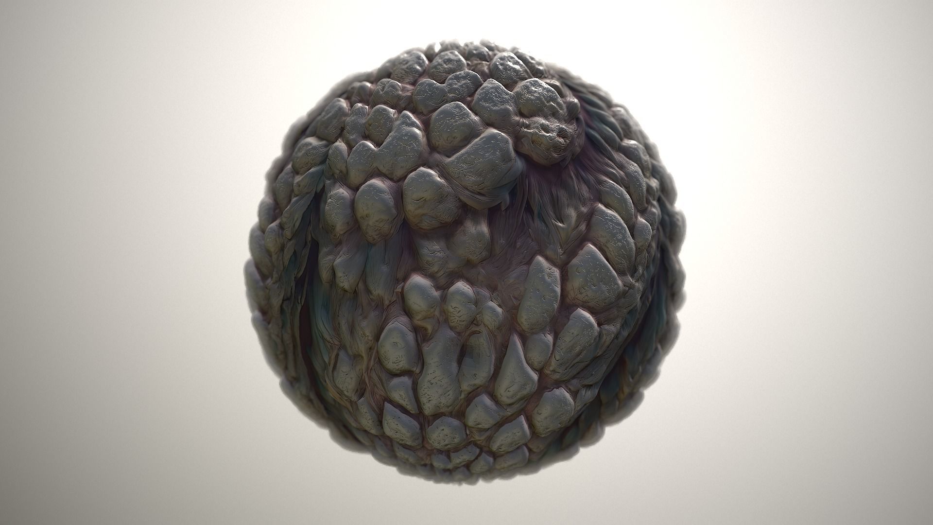 Material Skin Monster 30 Seamless PBR Texture Texture_20