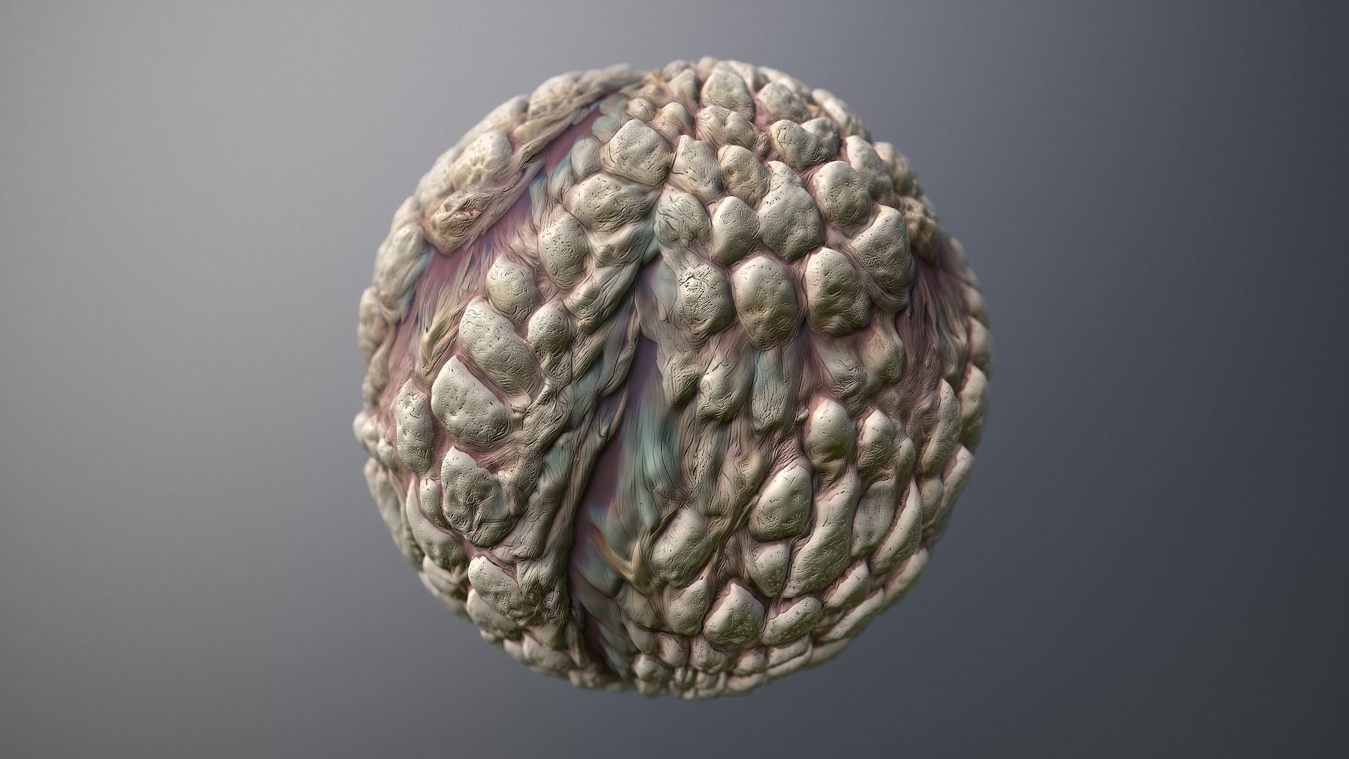 Material Skin Monster 30 Seamless PBR Texture Texture_8