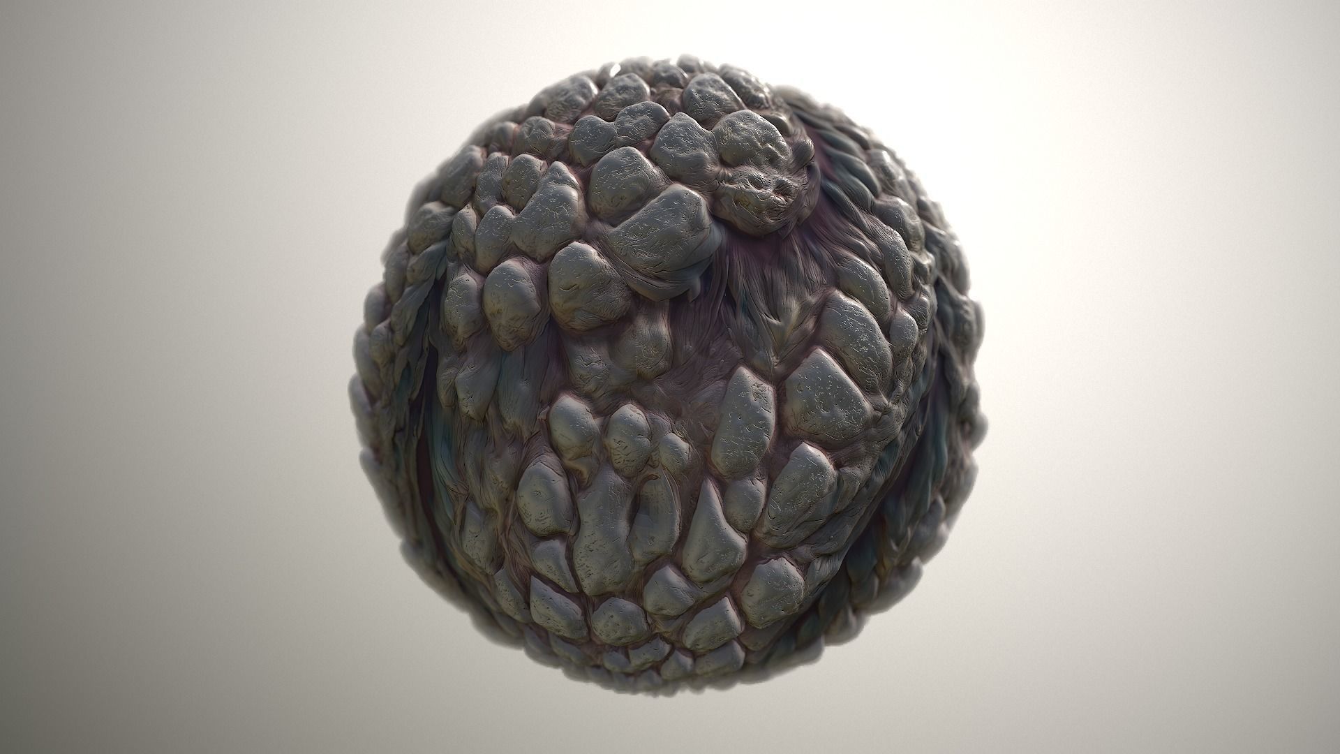 Material Skin Monster 30 Seamless PBR Texture Texture_19