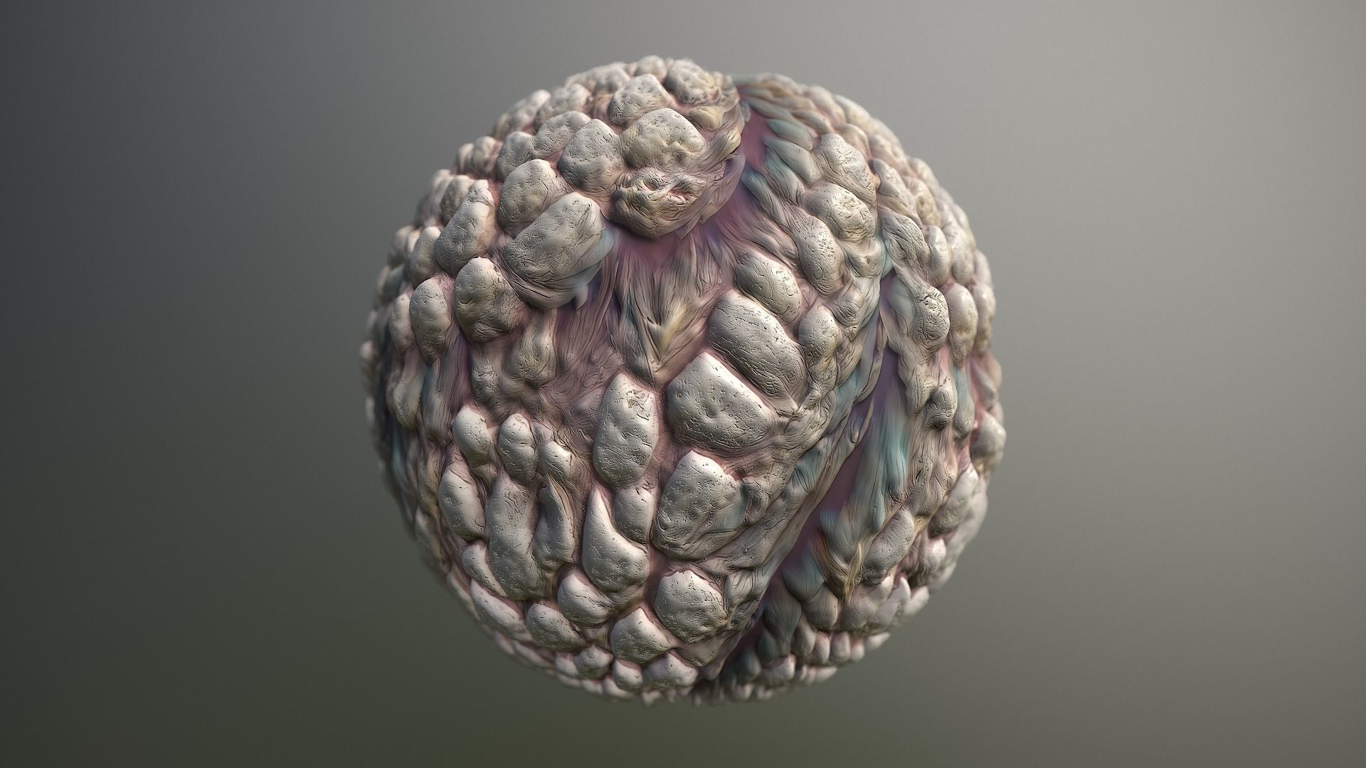 Material Skin Monster 30 Seamless PBR Texture Texture_15