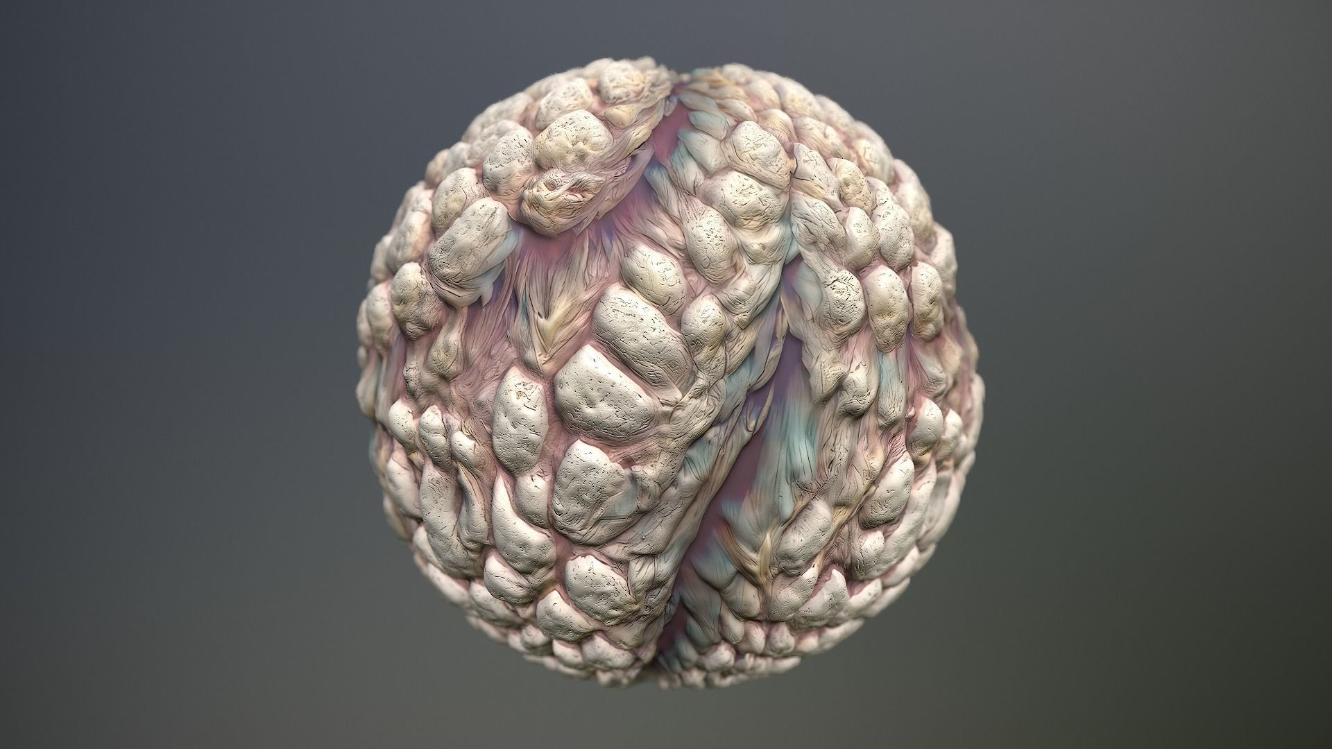 Material Skin Monster 30 Seamless PBR Texture Texture_14