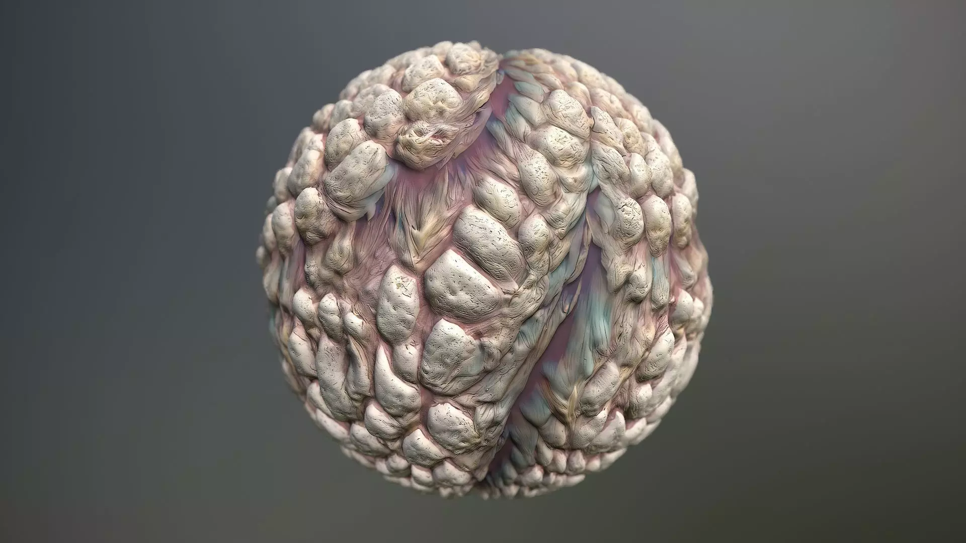 Material Skin Monster 30 Seamless PBR Texture Texture_0