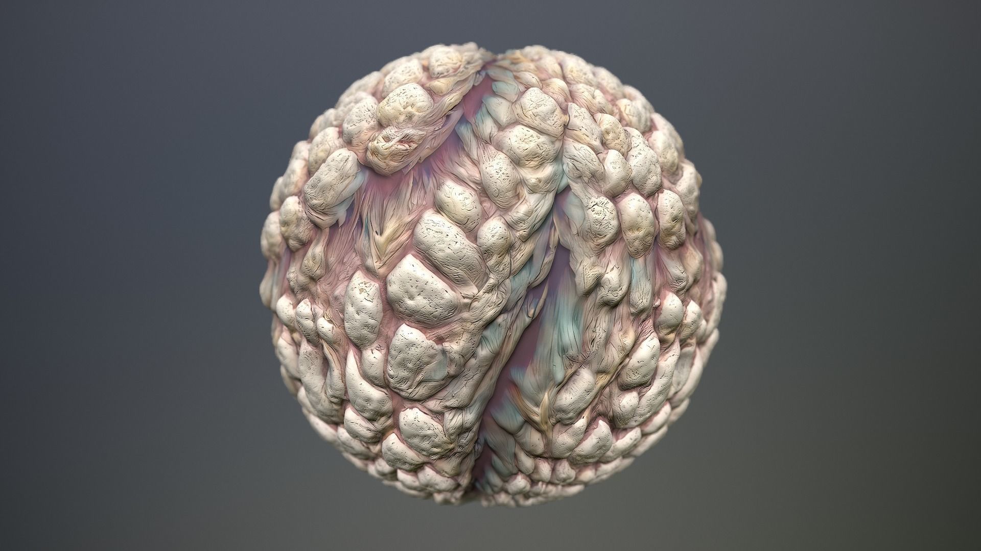 Material Skin Monster 30 Seamless PBR Texture Texture_12