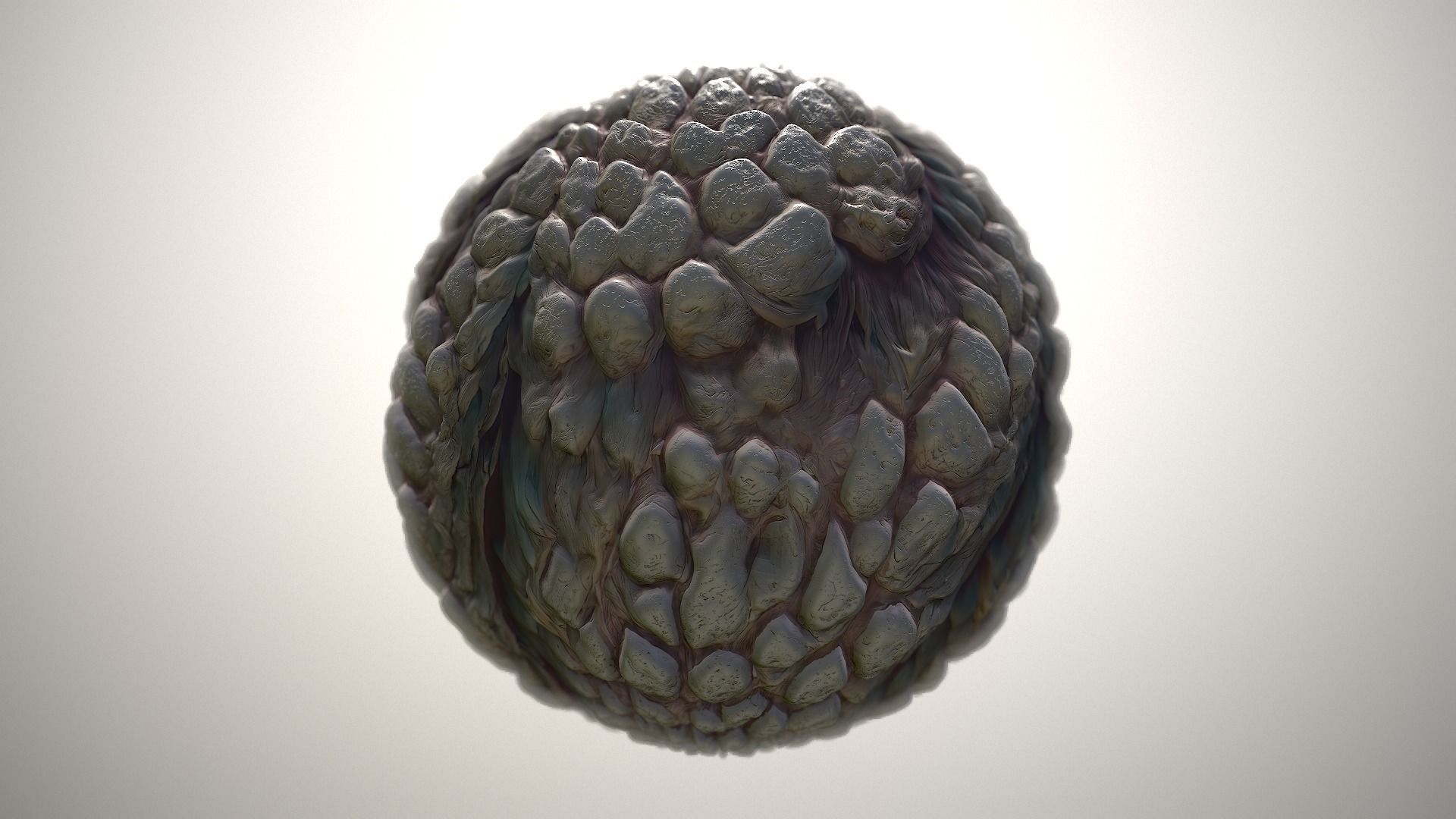 Material Skin Monster 30 Seamless PBR Texture Texture_21