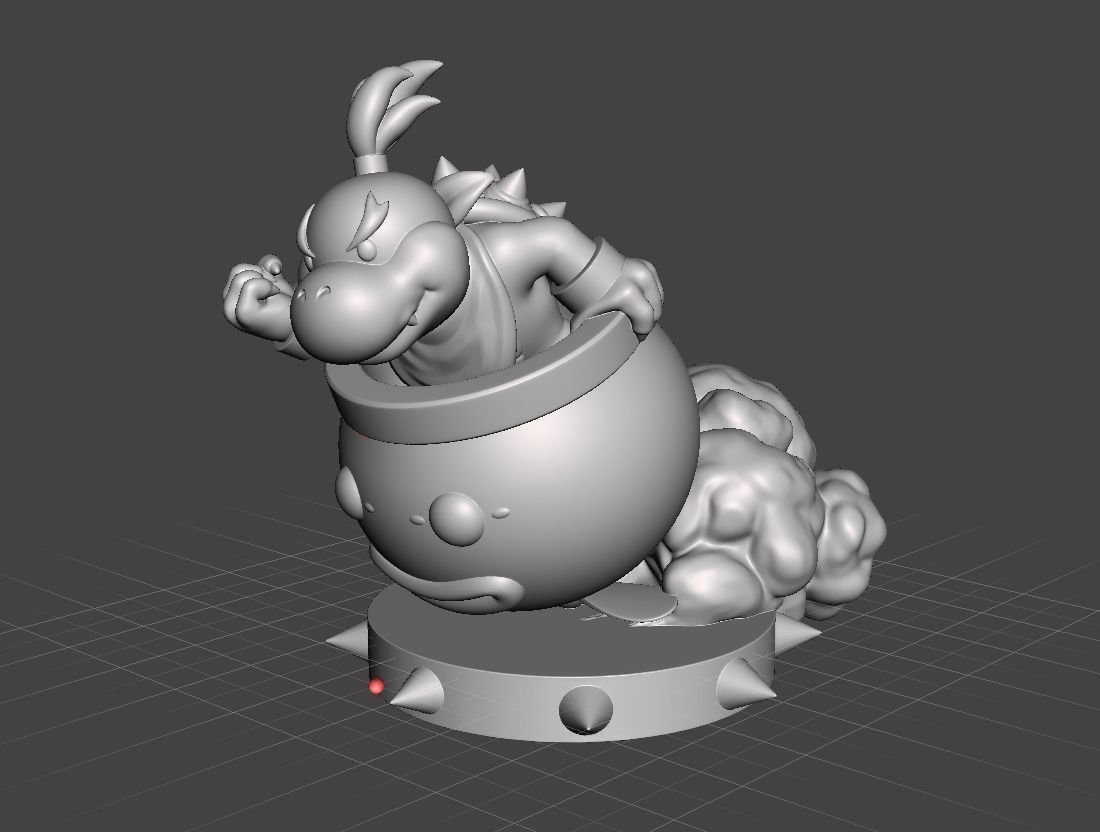 Bowser JR 3D Model  3D print model_1