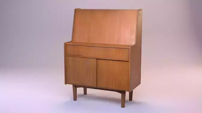 Mid-Century Writing Bureau Desk 1960s