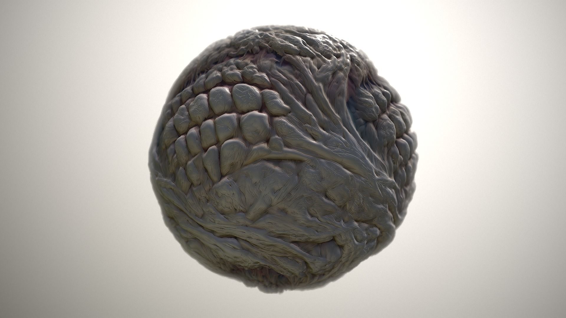 Material Skin Monster 29 Seamless PBR Texture Texture_20