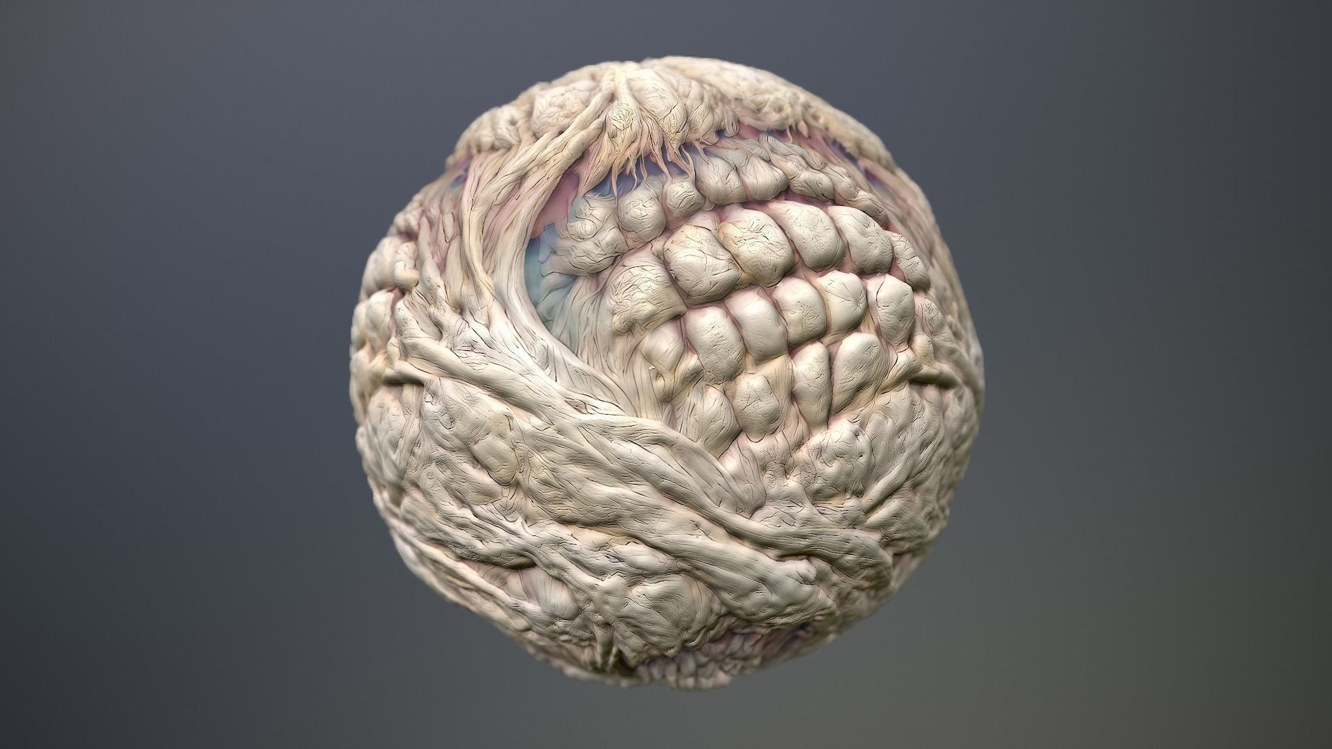 Material Skin Monster 29 Seamless PBR Texture Texture_11