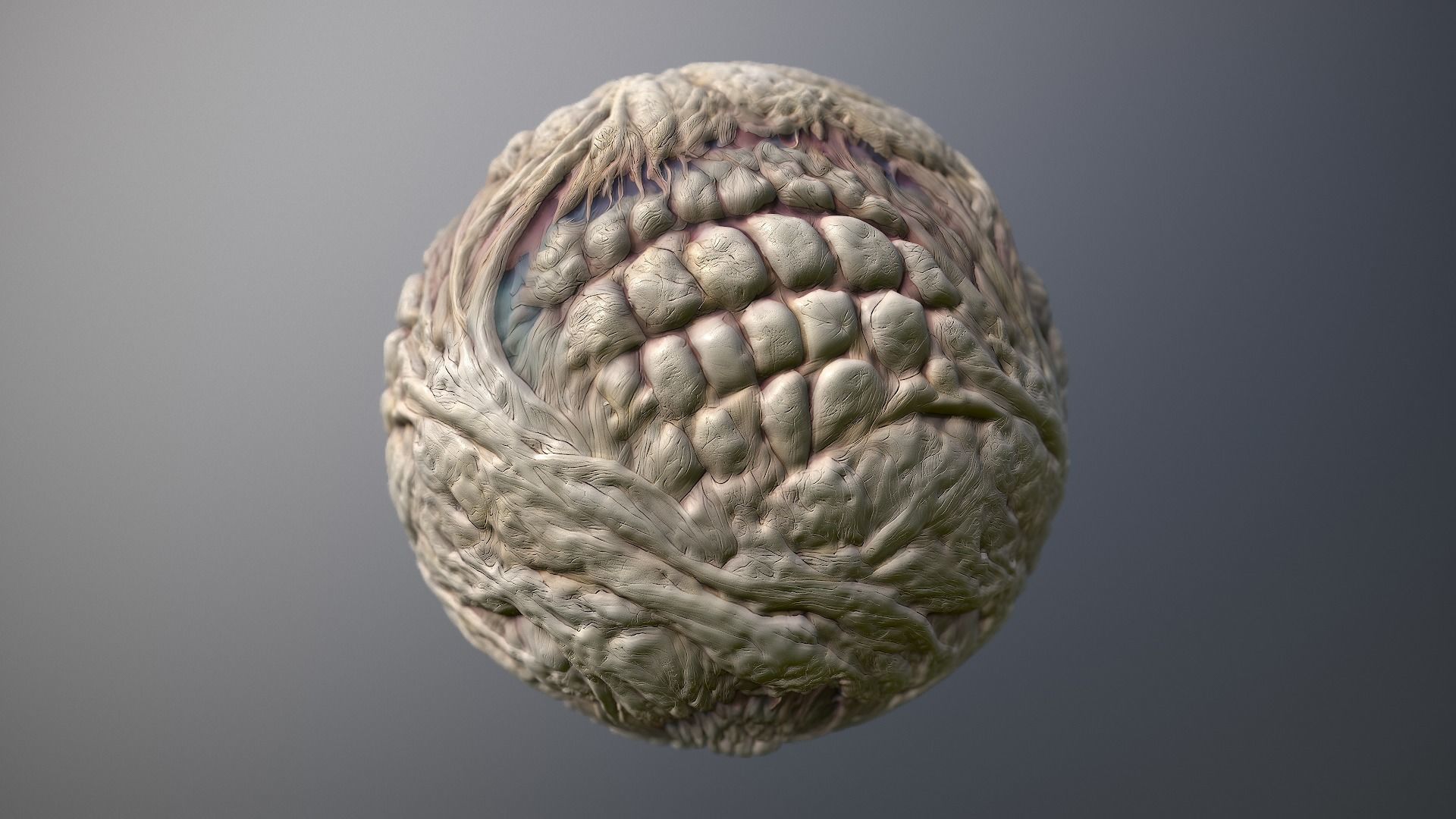 Material Skin Monster 29 Seamless PBR Texture Texture_8