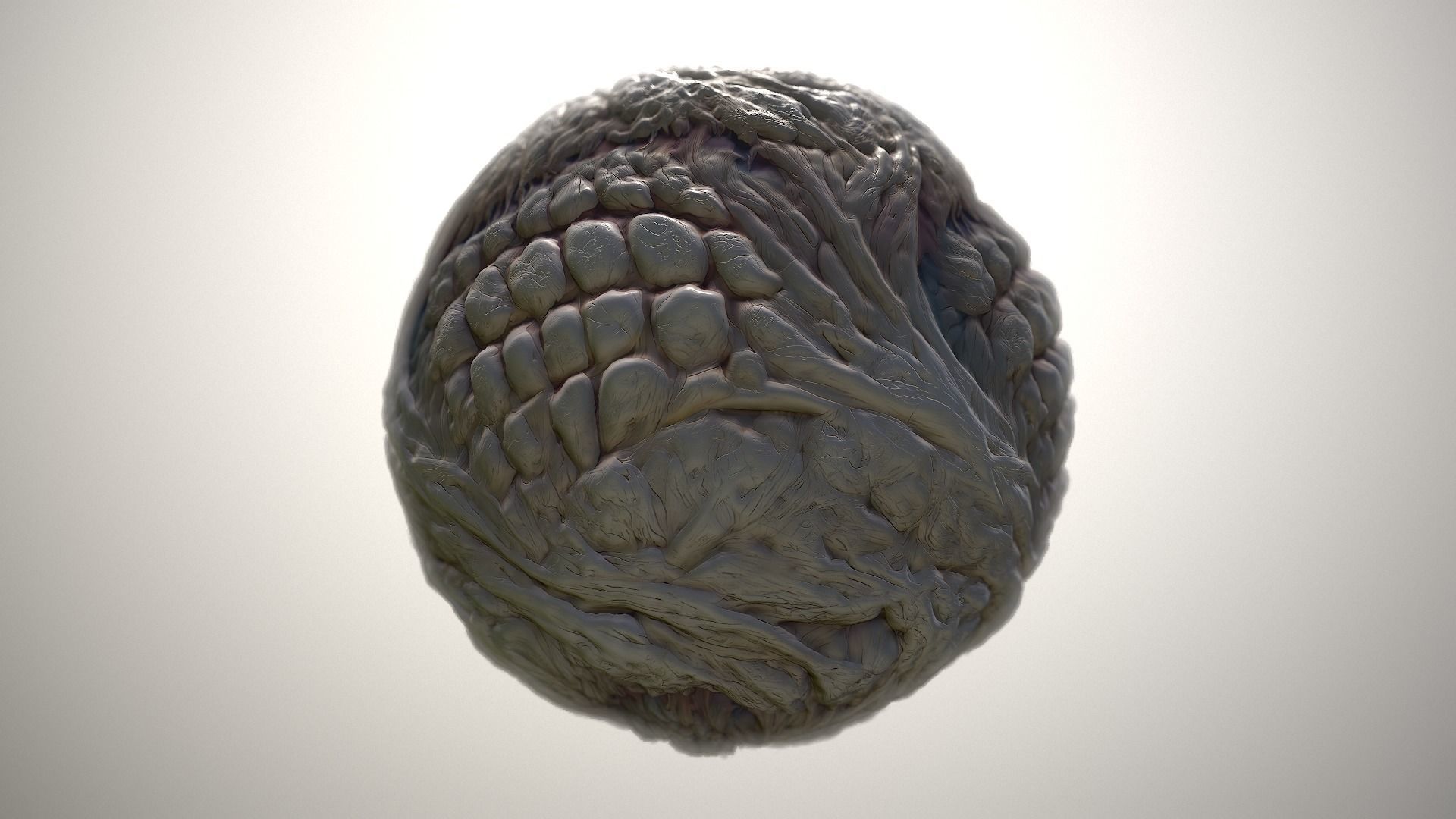 Material Skin Monster 29 Seamless PBR Texture Texture_21