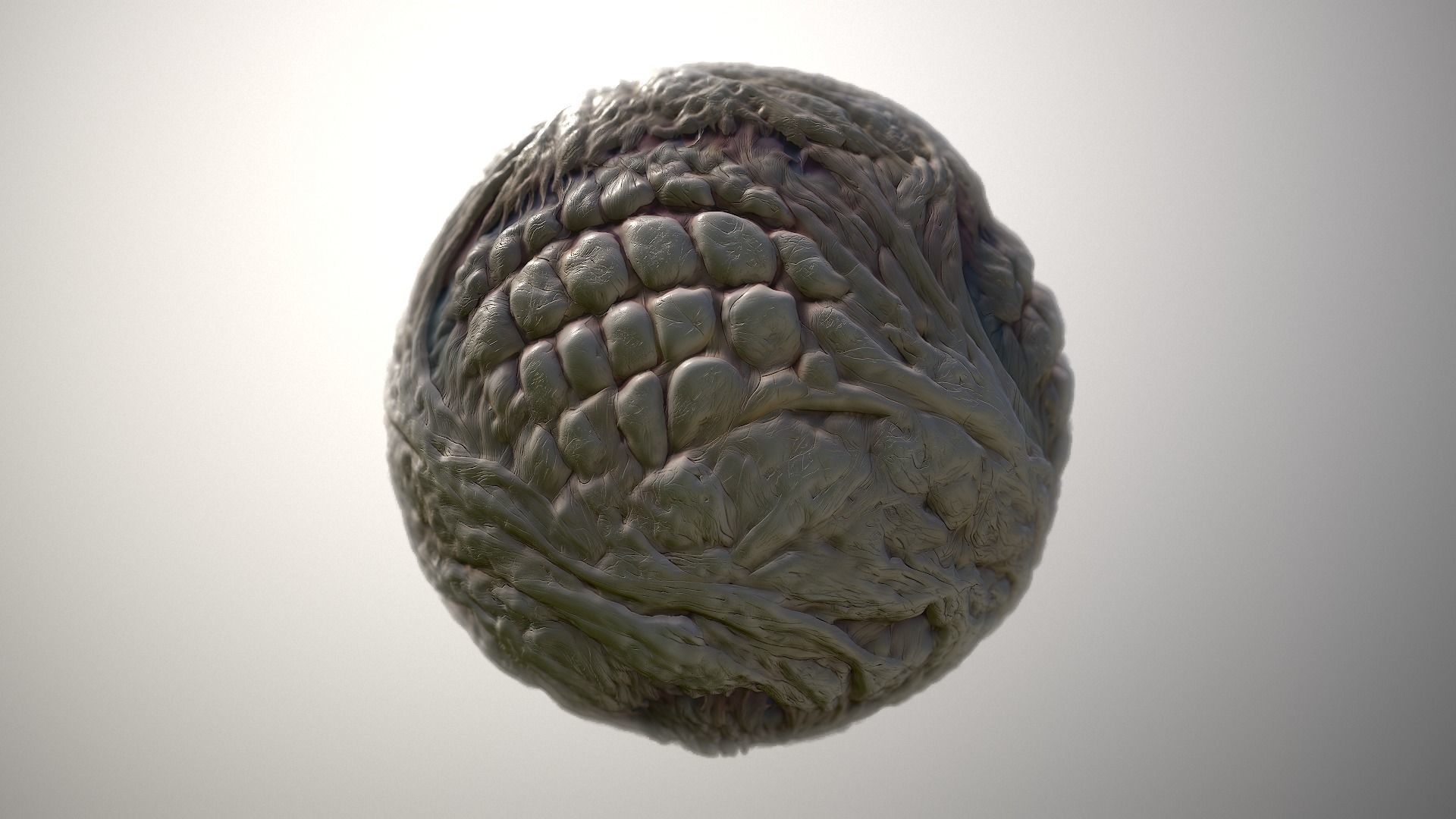 Material Skin Monster 29 Seamless PBR Texture Texture_4