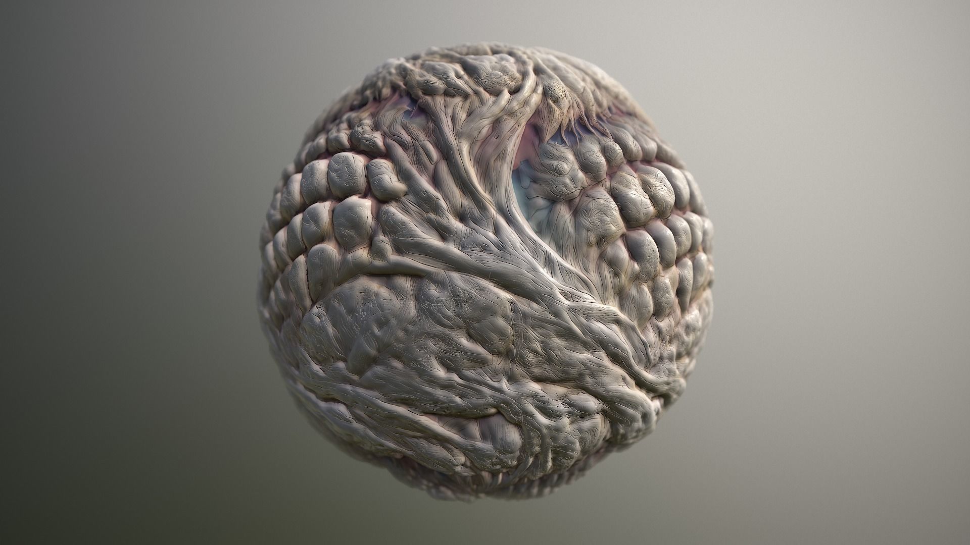 Material Skin Monster 29 Seamless PBR Texture Texture_16