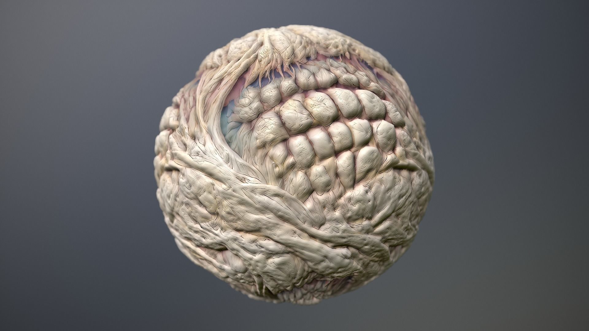 Material Skin Monster 29 Seamless PBR Texture Texture_10