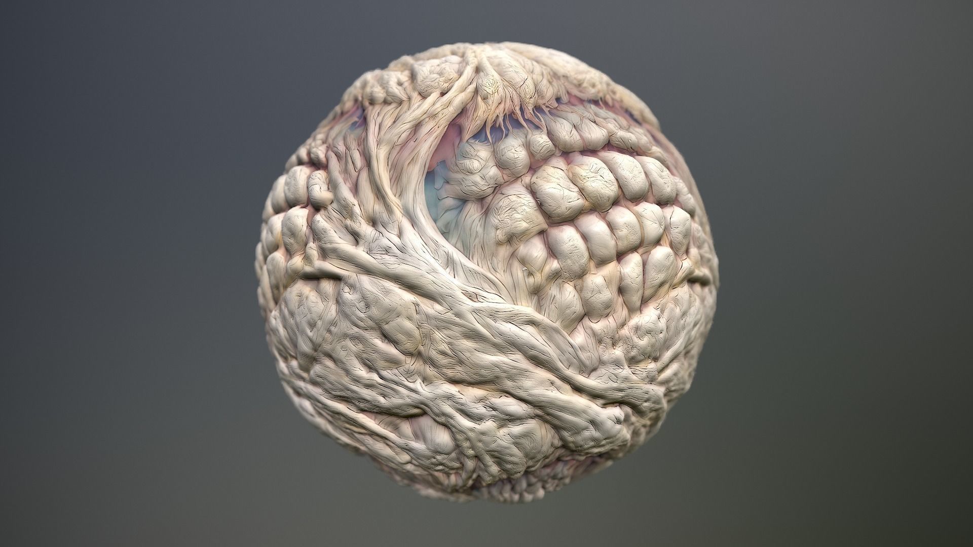 Material Skin Monster 29 Seamless PBR Texture Texture_14