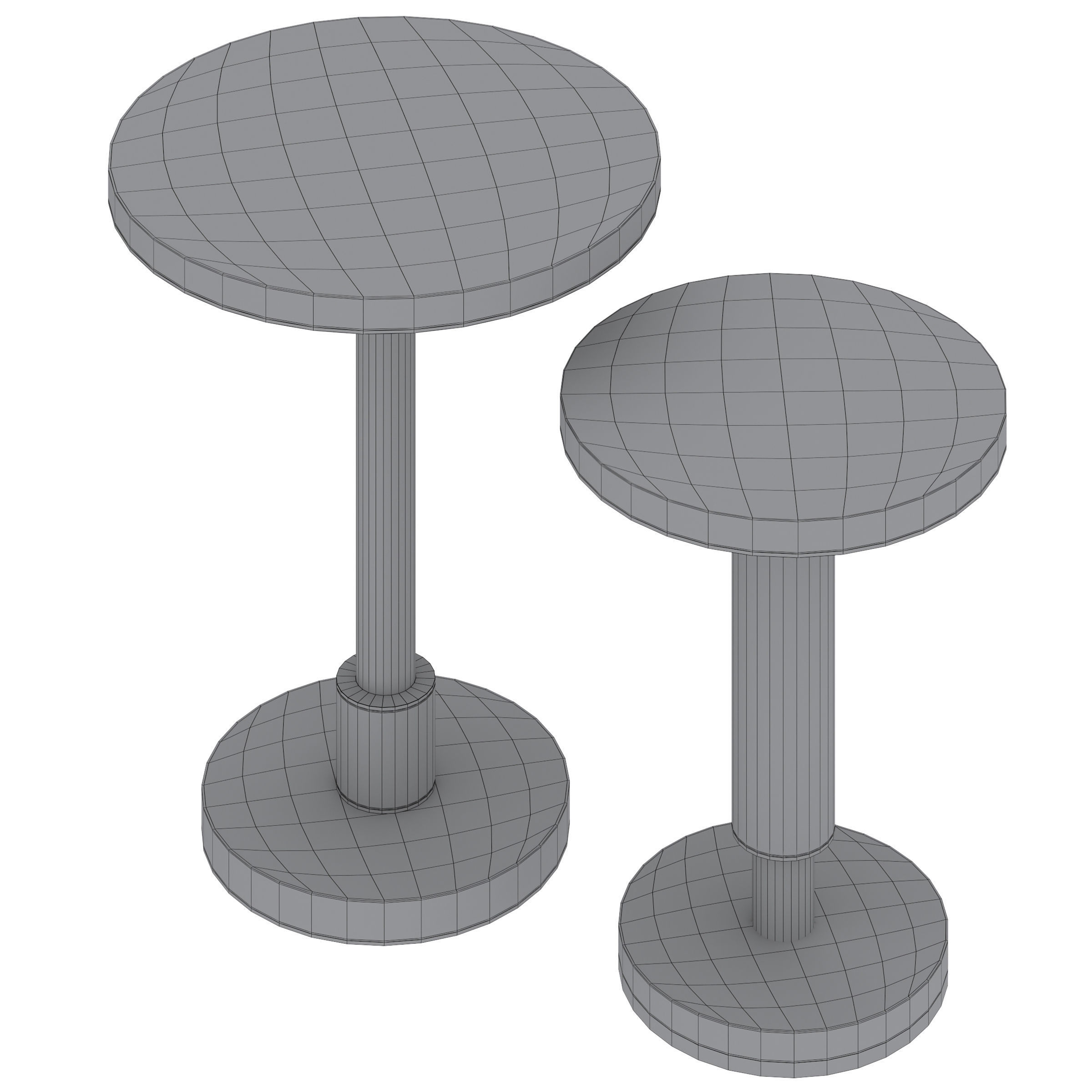 Side table CADIZ by Frato 3D model_3