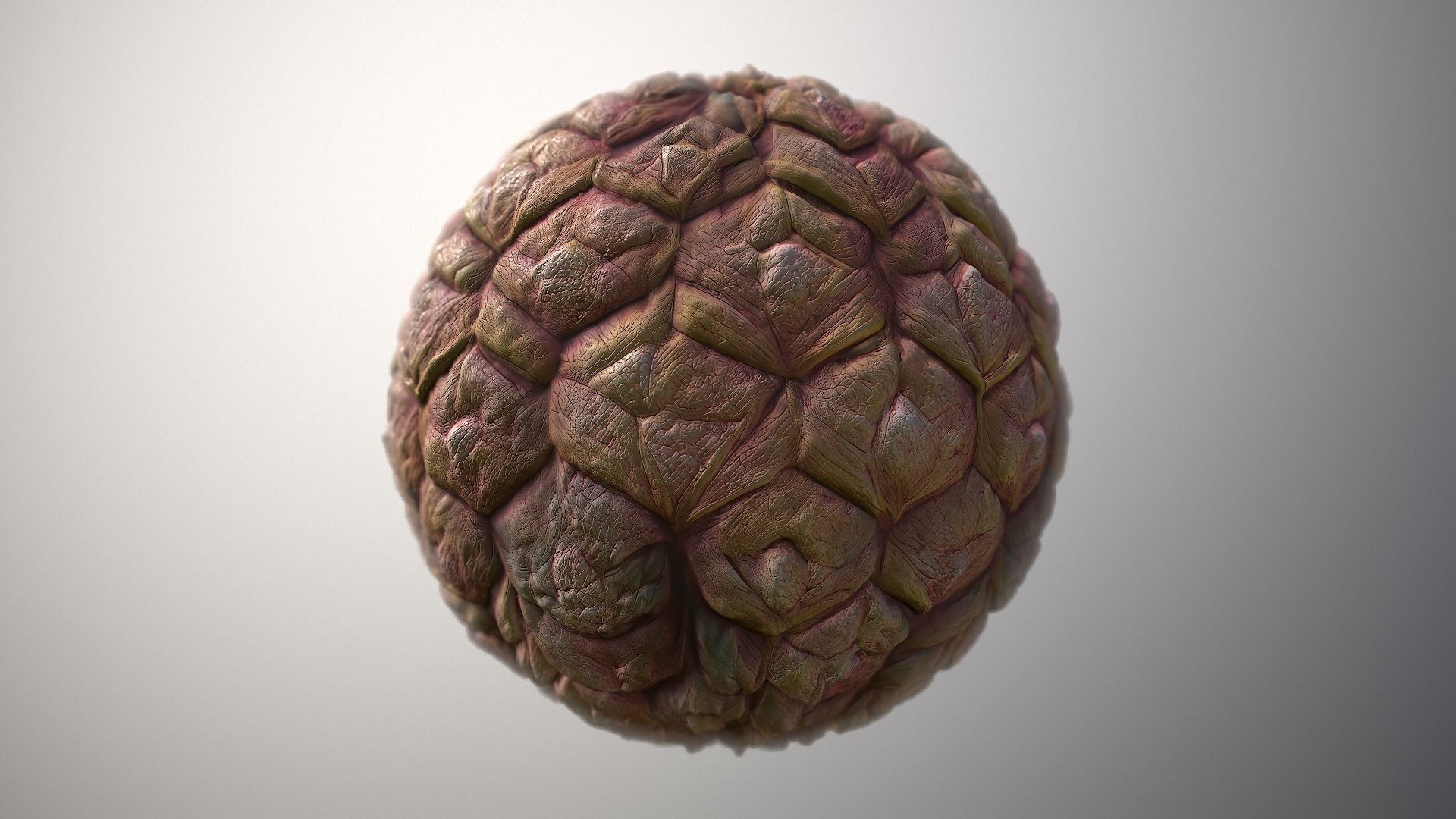 Material Skin Monster 28 Seamless PBR Texture Texture_5