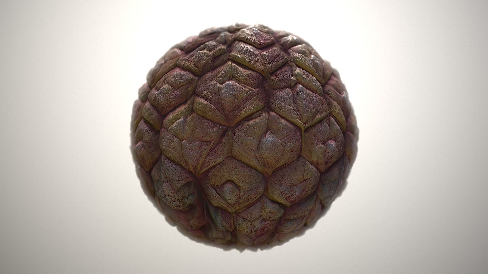 Material Skin Monster 28 Seamless PBR Texture Texture_21