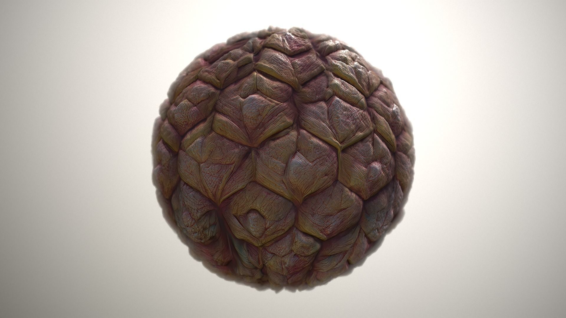 Material Skin Monster 28 Seamless PBR Texture Texture_20