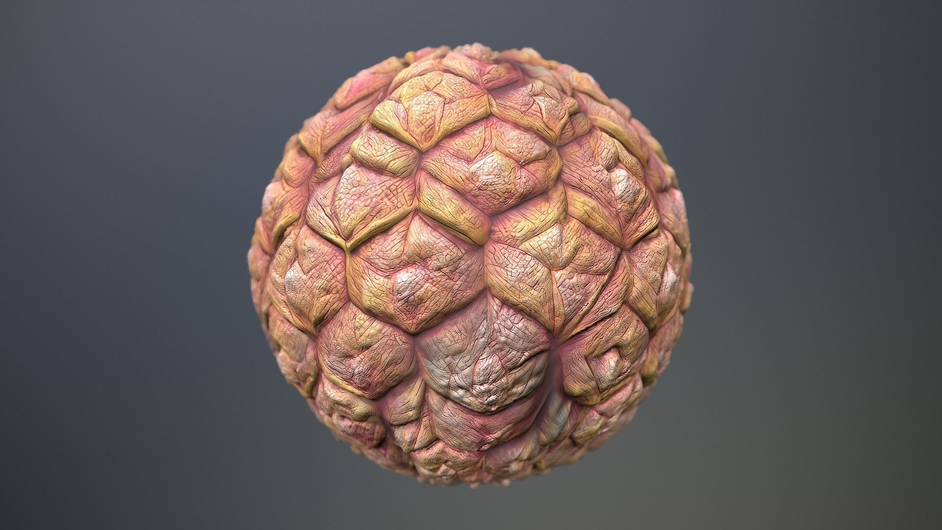 Material Skin Monster 28 Seamless PBR Texture Texture_11