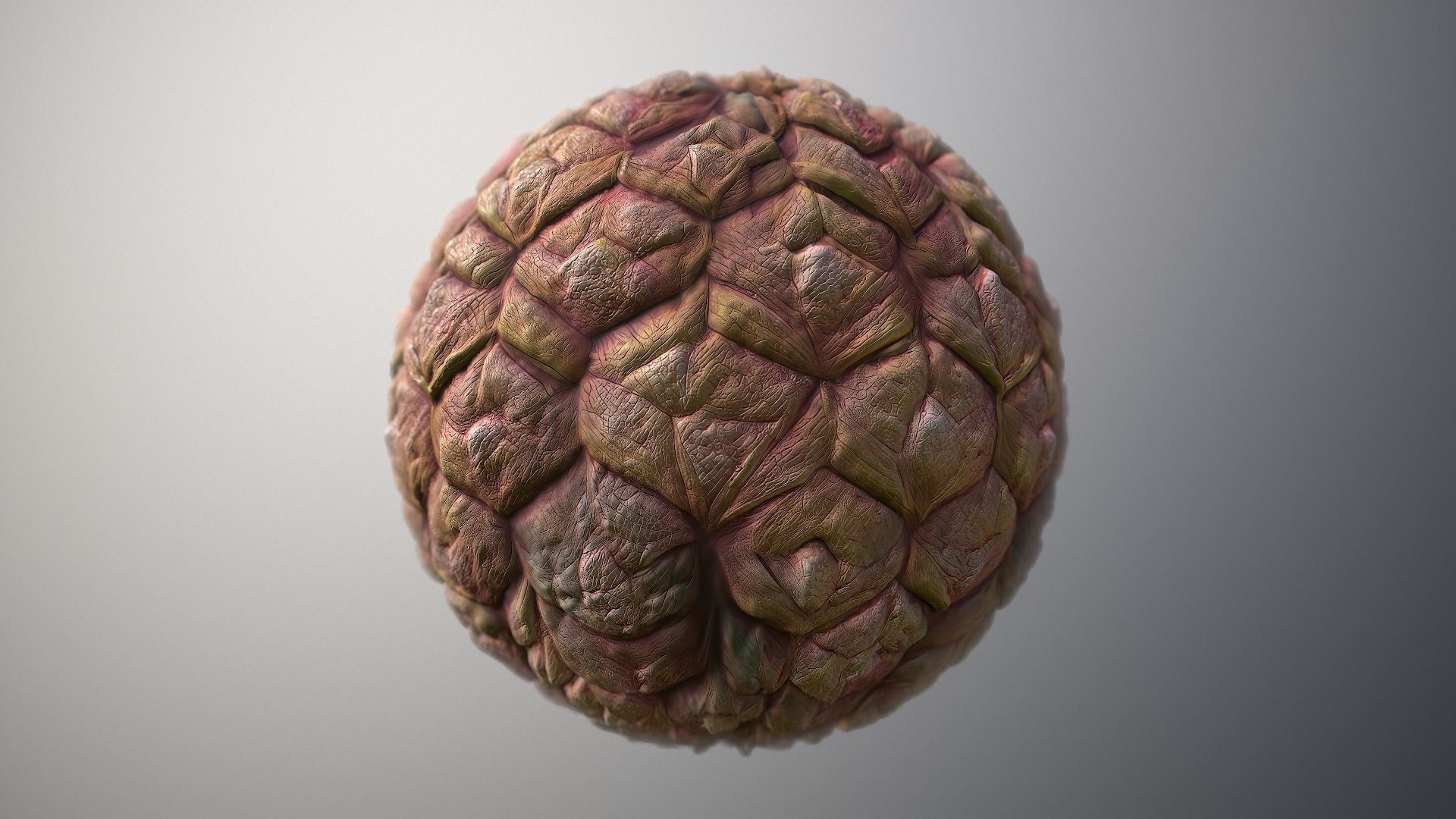 Material Skin Monster 28 Seamless PBR Texture Texture_6