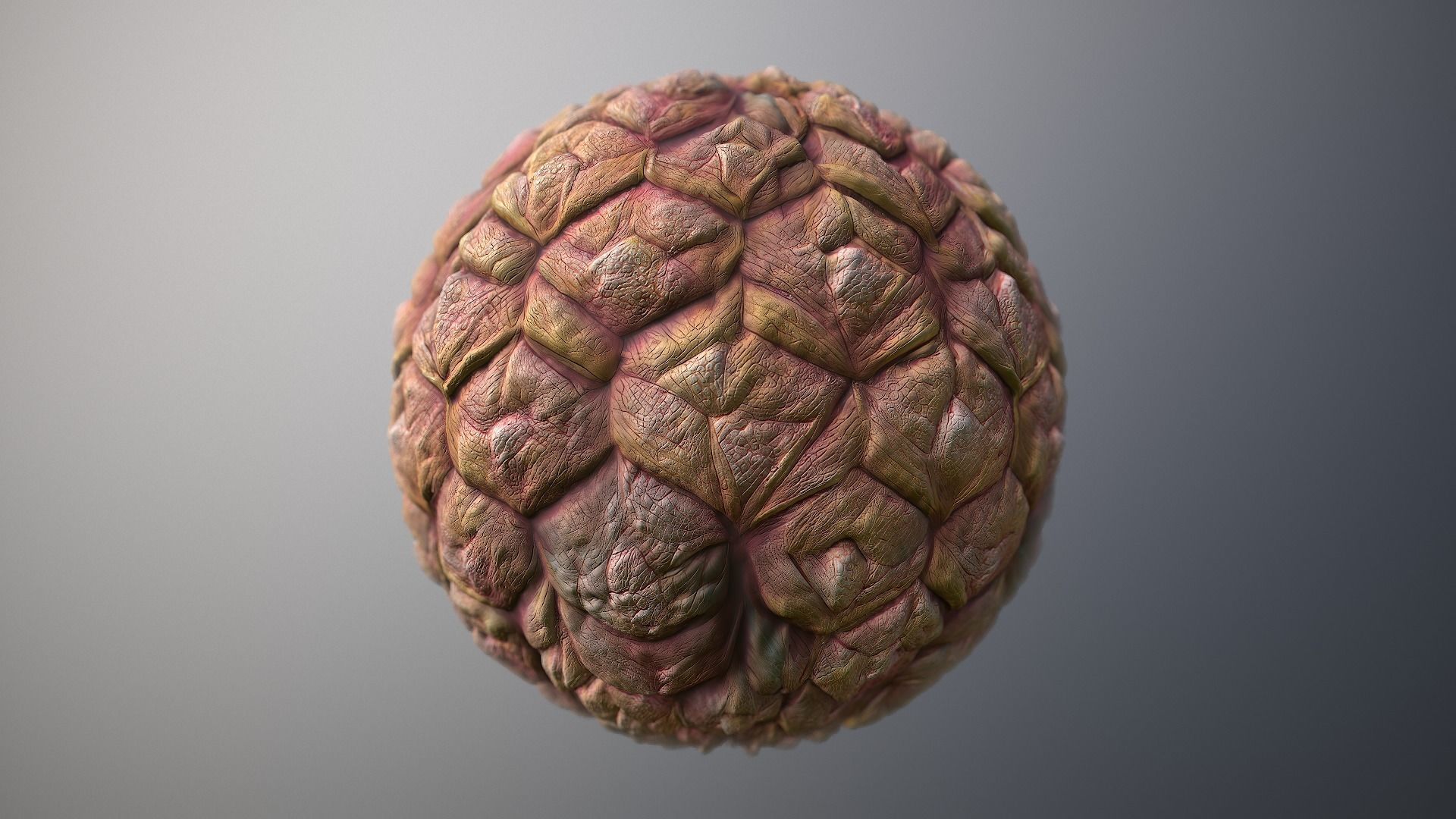 Material Skin Monster 28 Seamless PBR Texture Texture_7