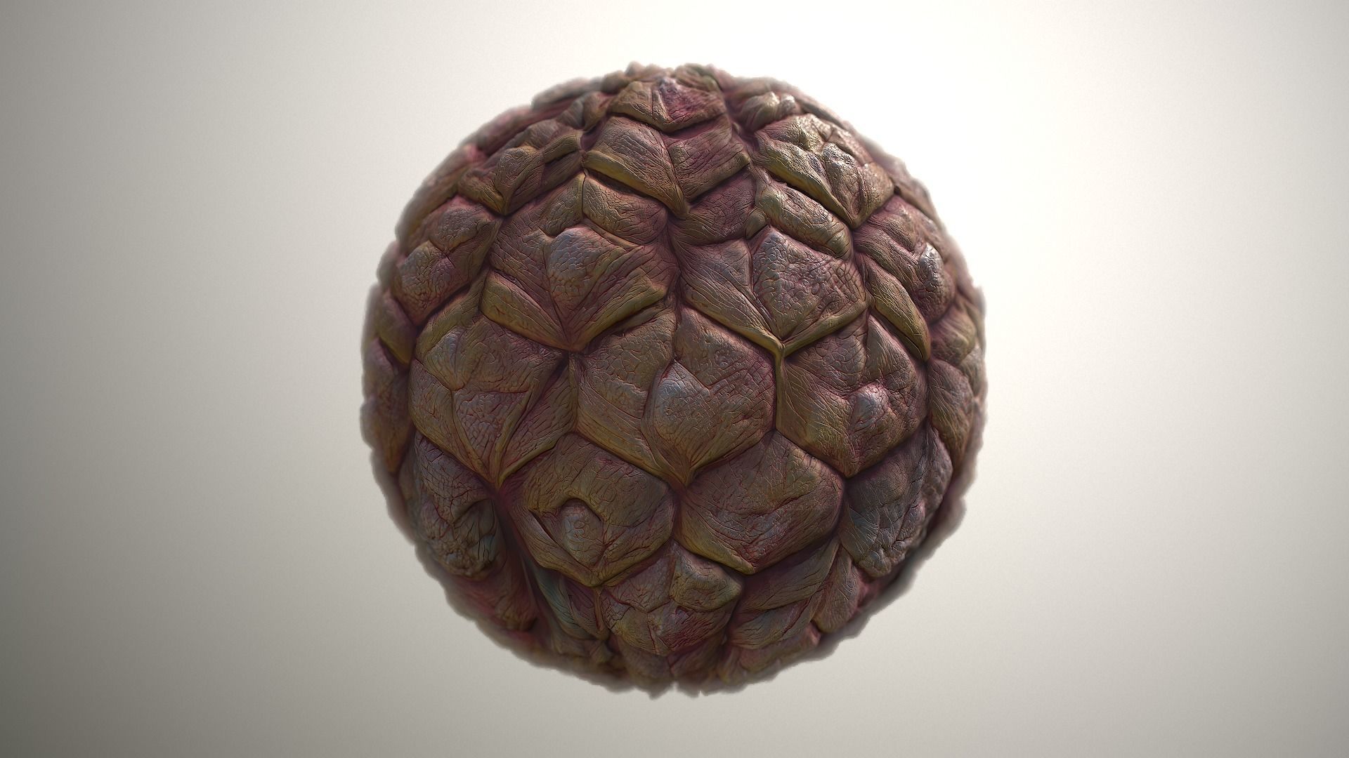 Material Skin Monster 28 Seamless PBR Texture Texture_19