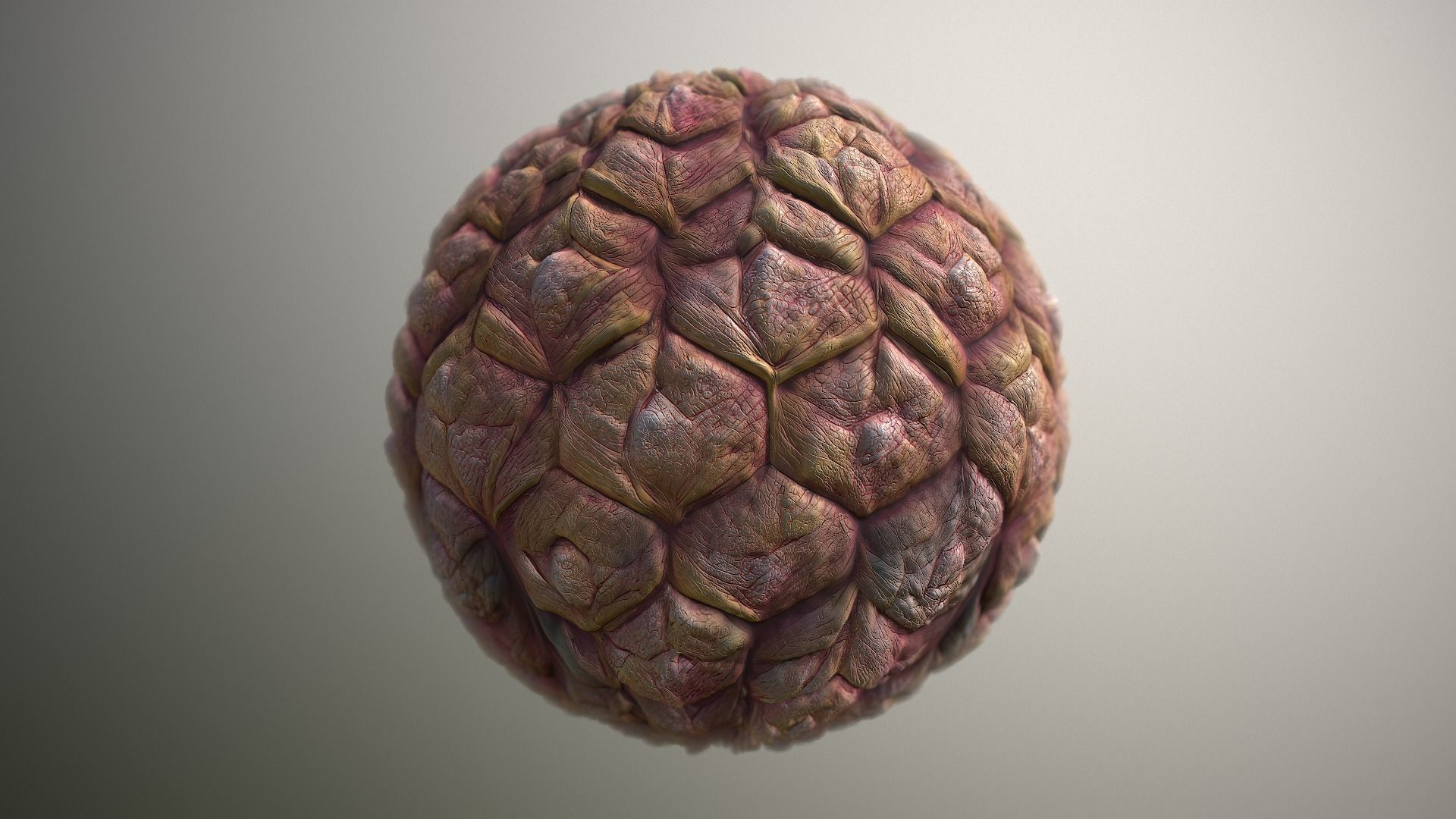 Material Skin Monster 28 Seamless PBR Texture Texture_17