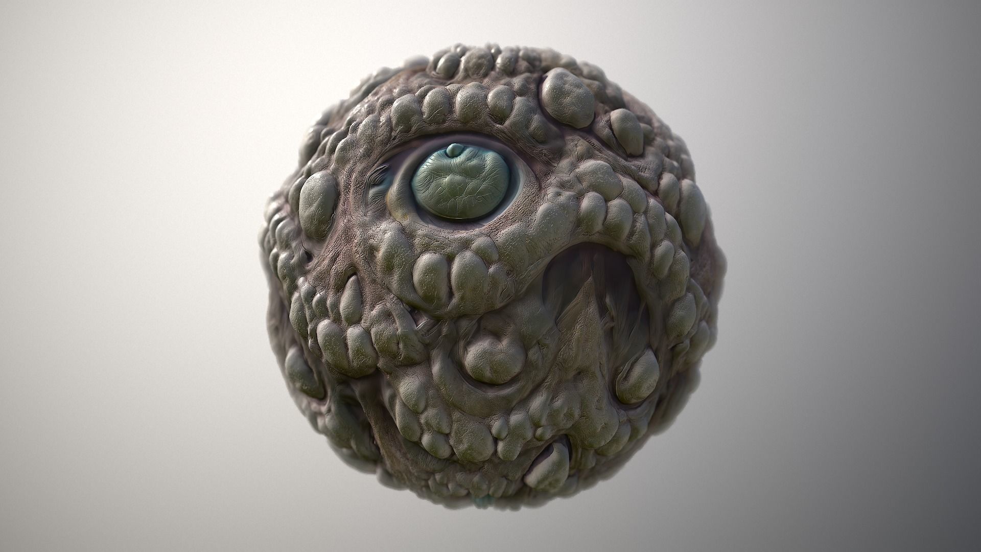 Material Skin Monster 27 Seamless PBR Texture Texture_5