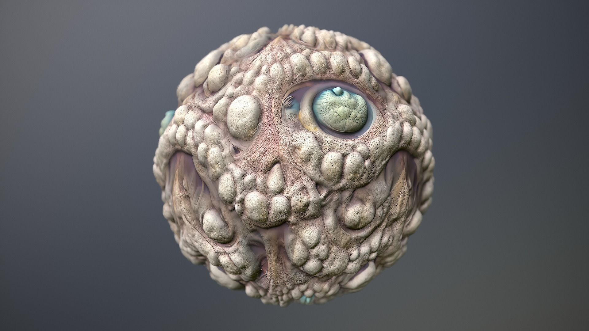 Material Skin Monster 27 Seamless PBR Texture Texture_10