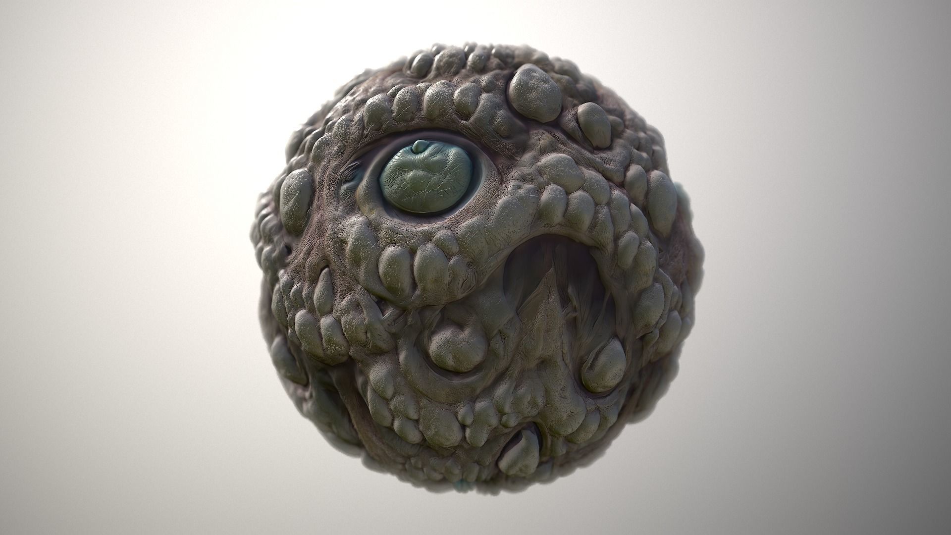 Material Skin Monster 27 Seamless PBR Texture Texture_4