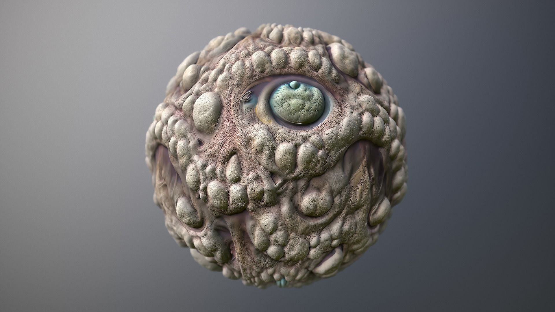 Material Skin Monster 27 Seamless PBR Texture Texture_8