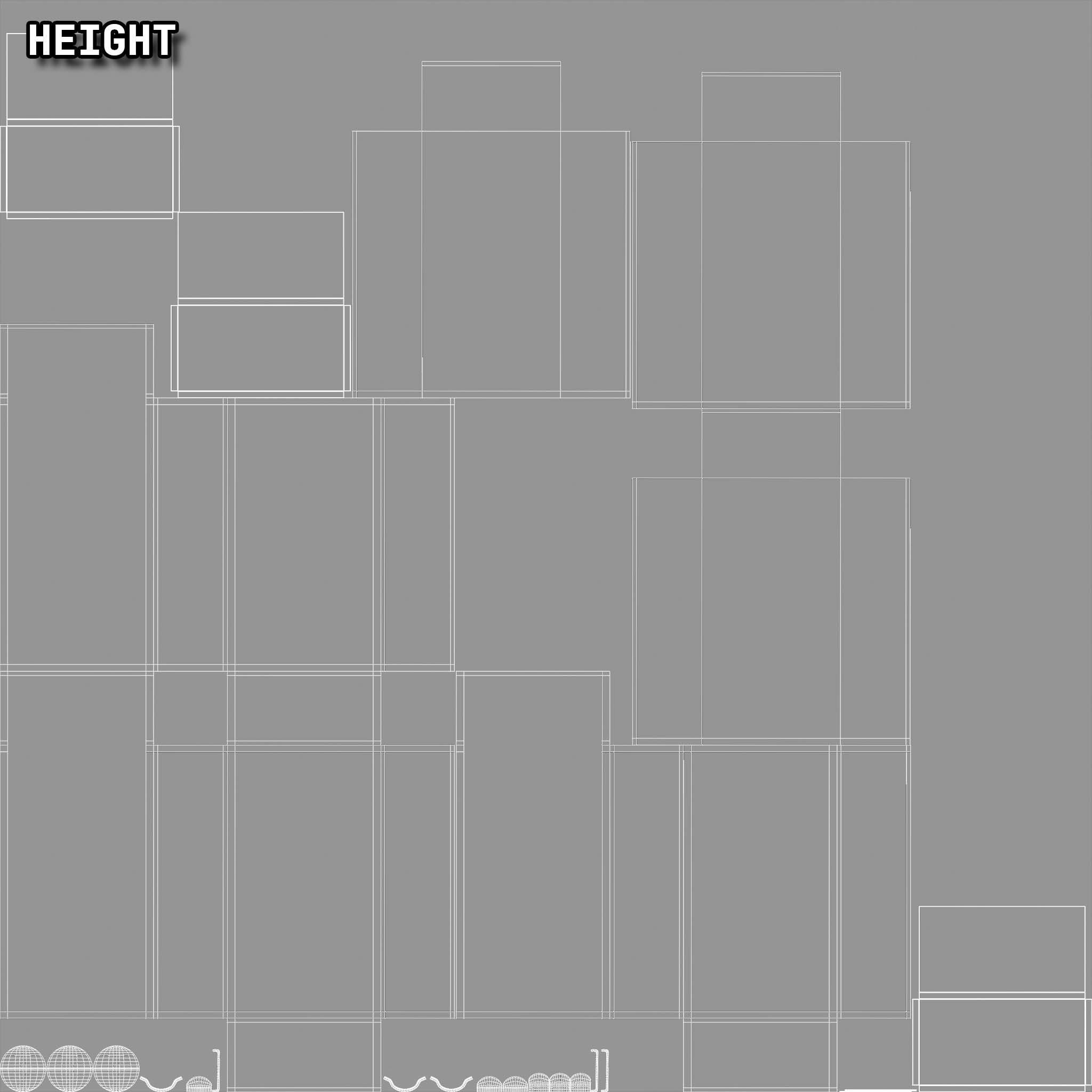 Art Deco Coromandel and Walnut Desk 1930s Low-poly 3D model_40