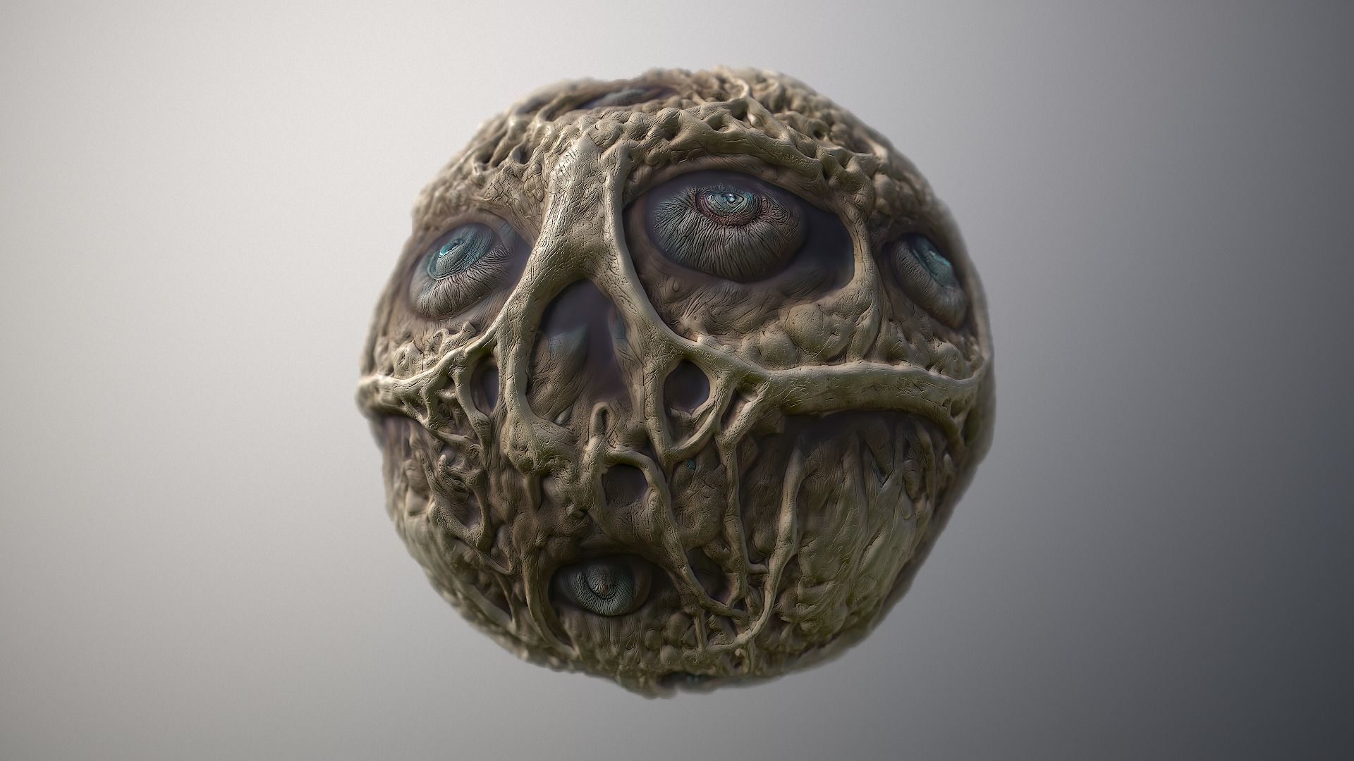 Material Skin Monster 26 Seamless PBR Texture Texture_6