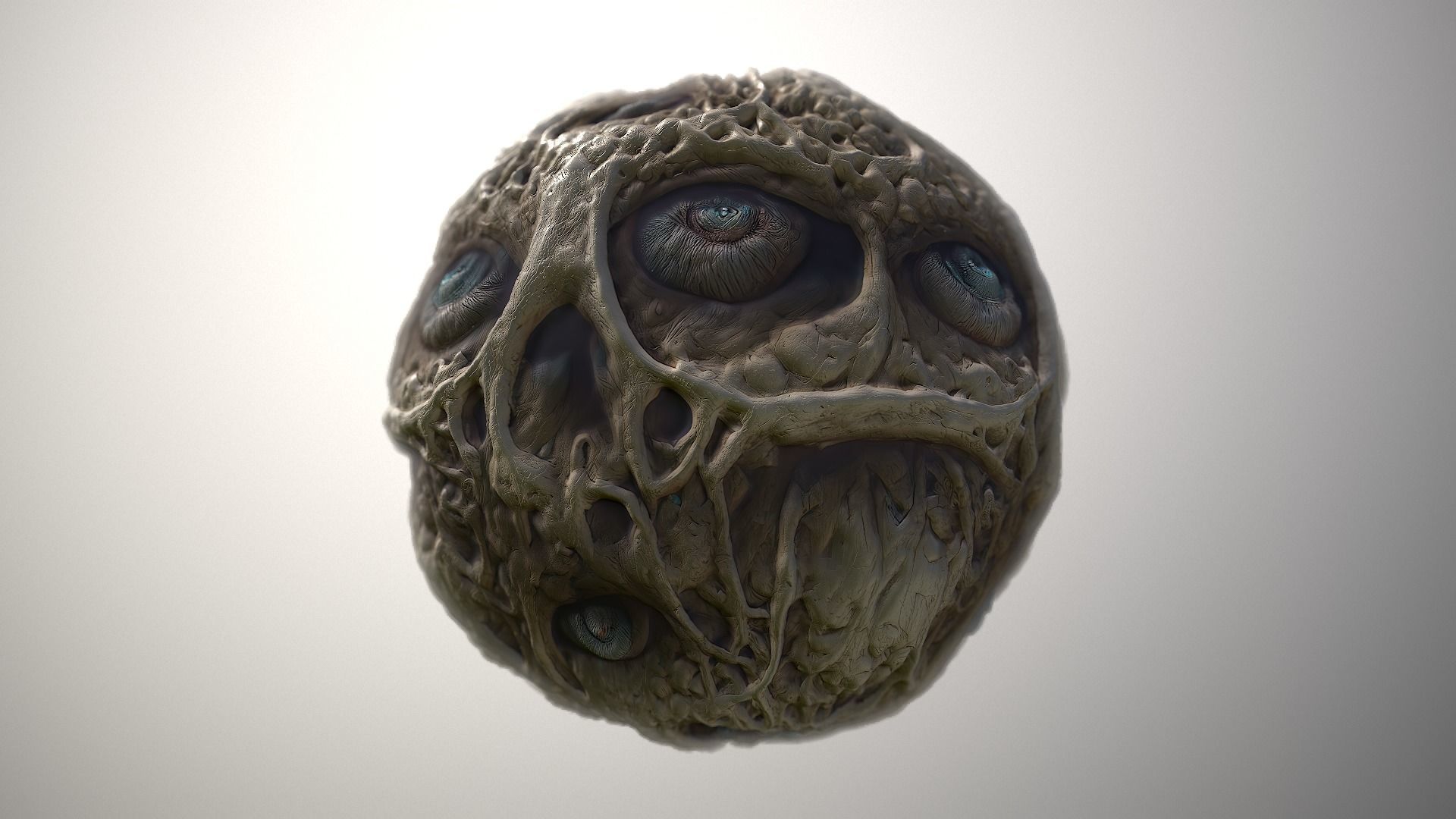 Material Skin Monster 26 Seamless PBR Texture Texture_4