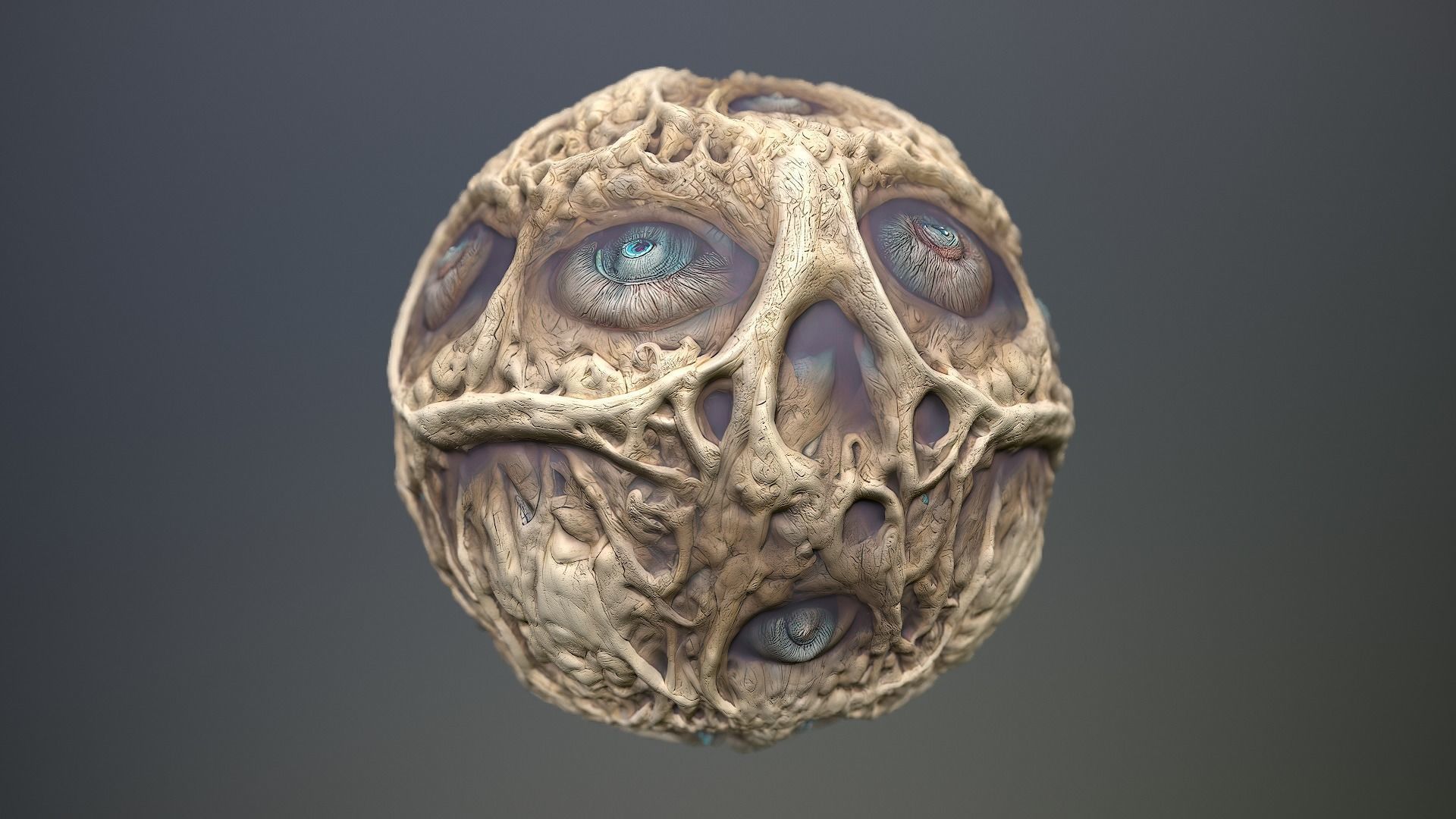 Material Skin Monster 26 Seamless PBR Texture Texture_12