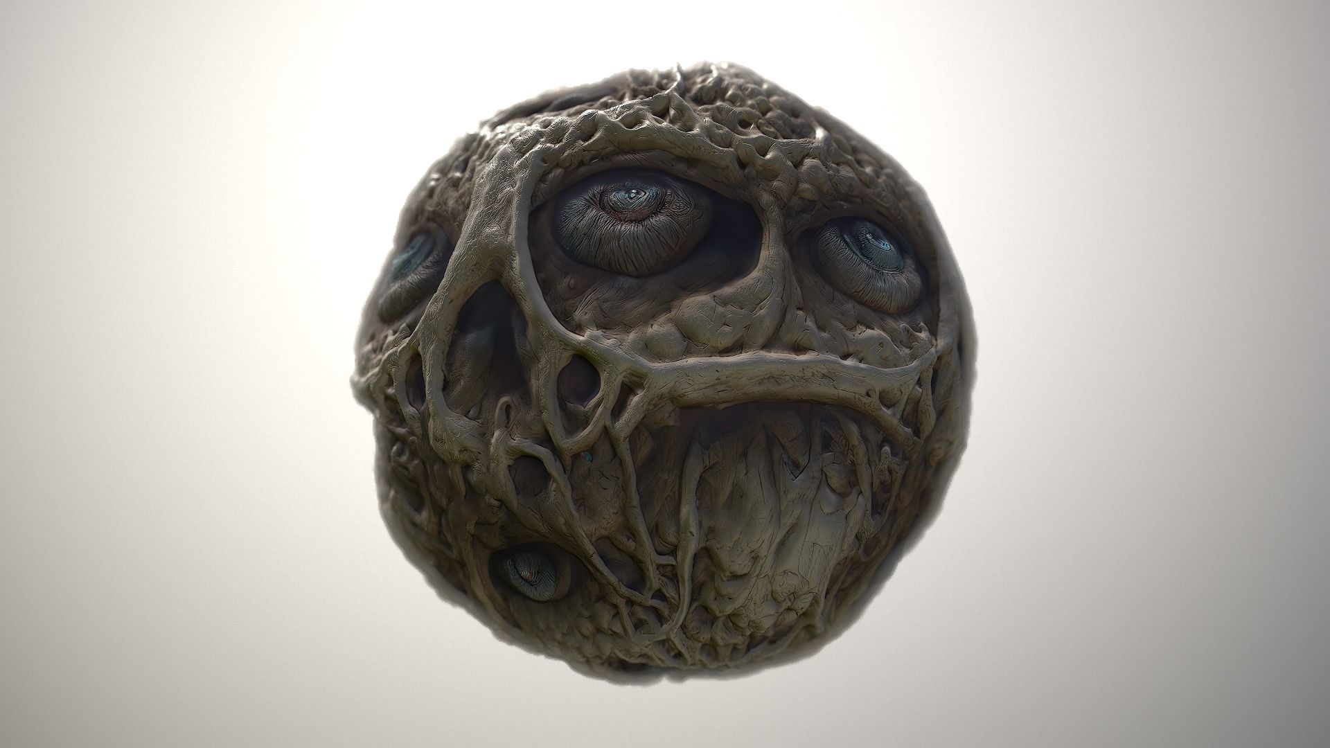 Material Skin Monster 26 Seamless PBR Texture Texture_3