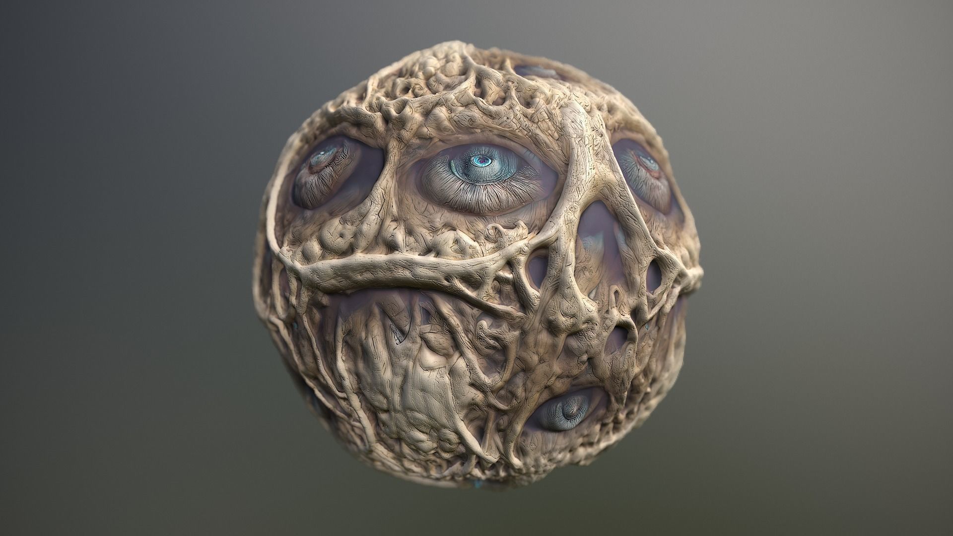 Material Skin Monster 26 Seamless PBR Texture Texture_13