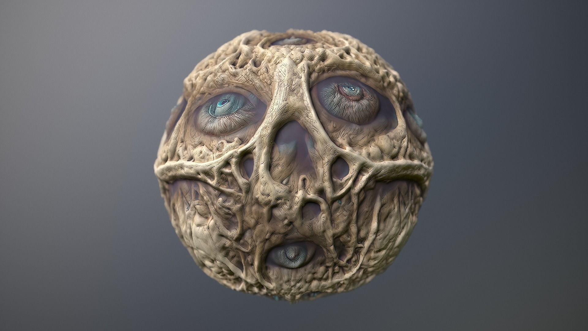 Material Skin Monster 26 Seamless PBR Texture Texture_9