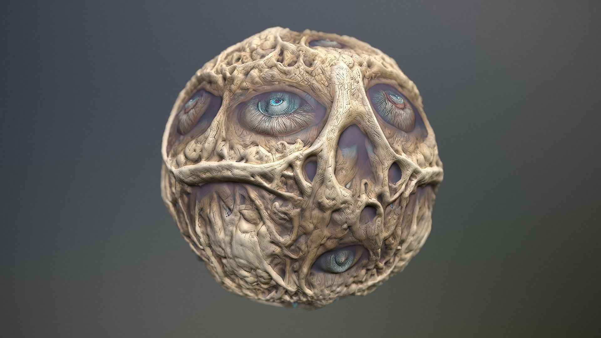 Material Skin Monster 26 Seamless PBR Texture Texture_14