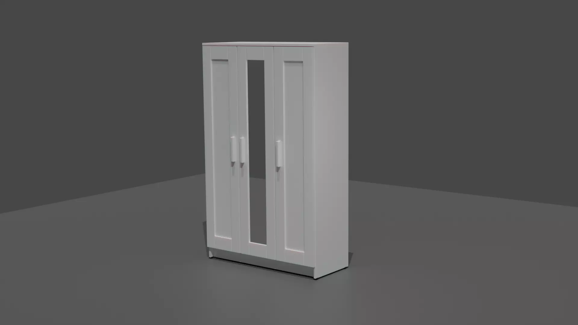 wardrobe cabinet 3D model_0