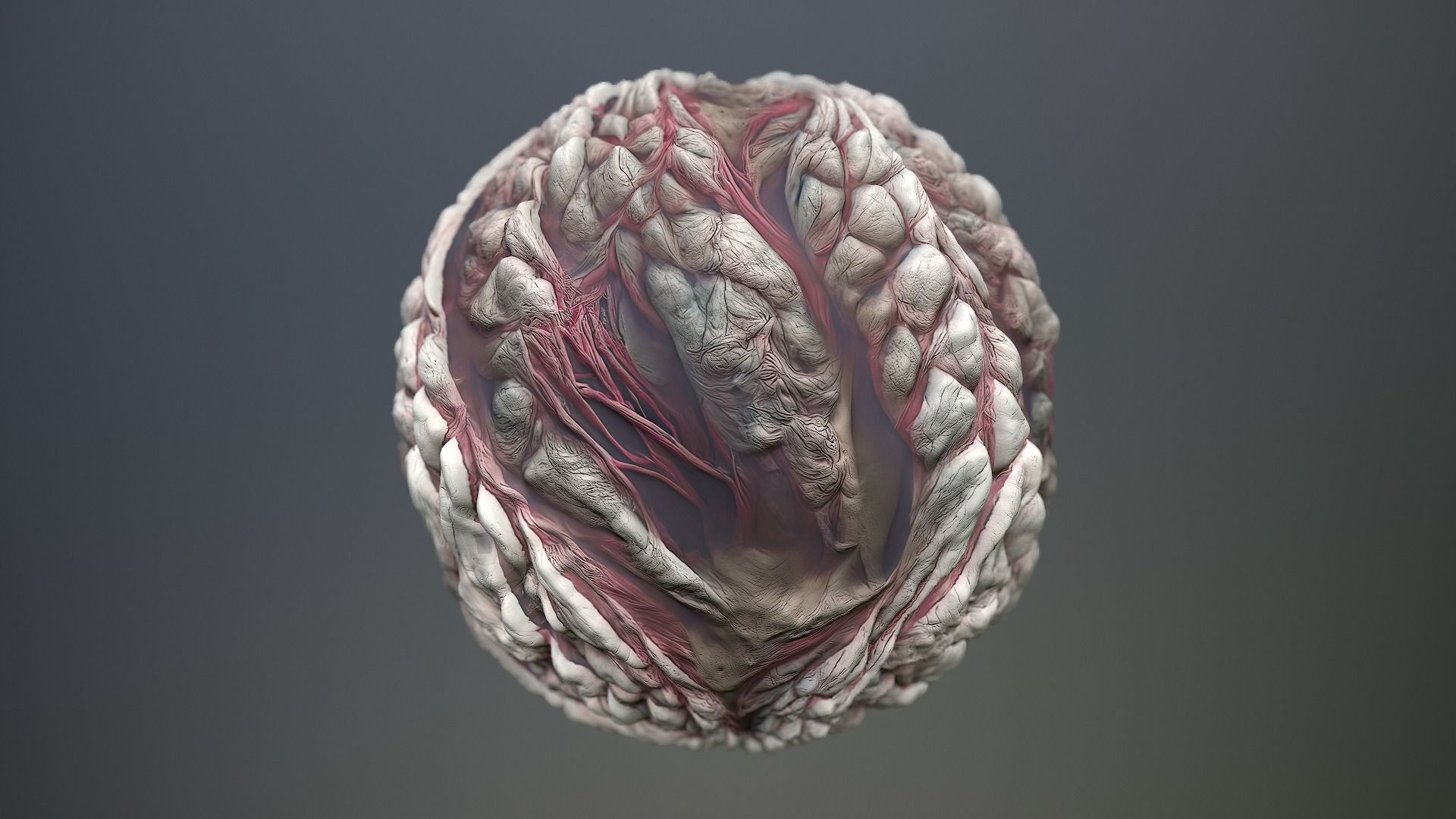 Material Skin Monster 24 Seamless PBR Texture Texture_12