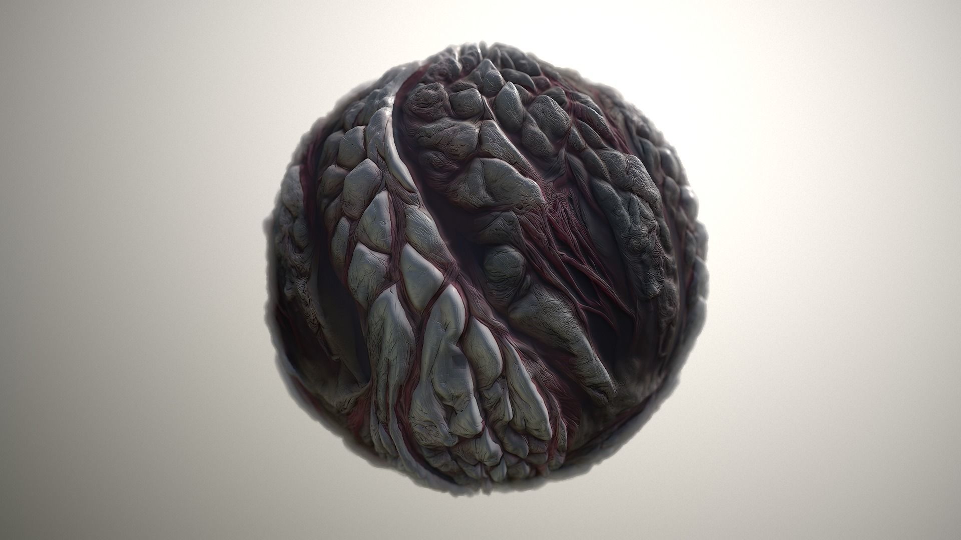 Material Skin Monster 24 Seamless PBR Texture Texture_19