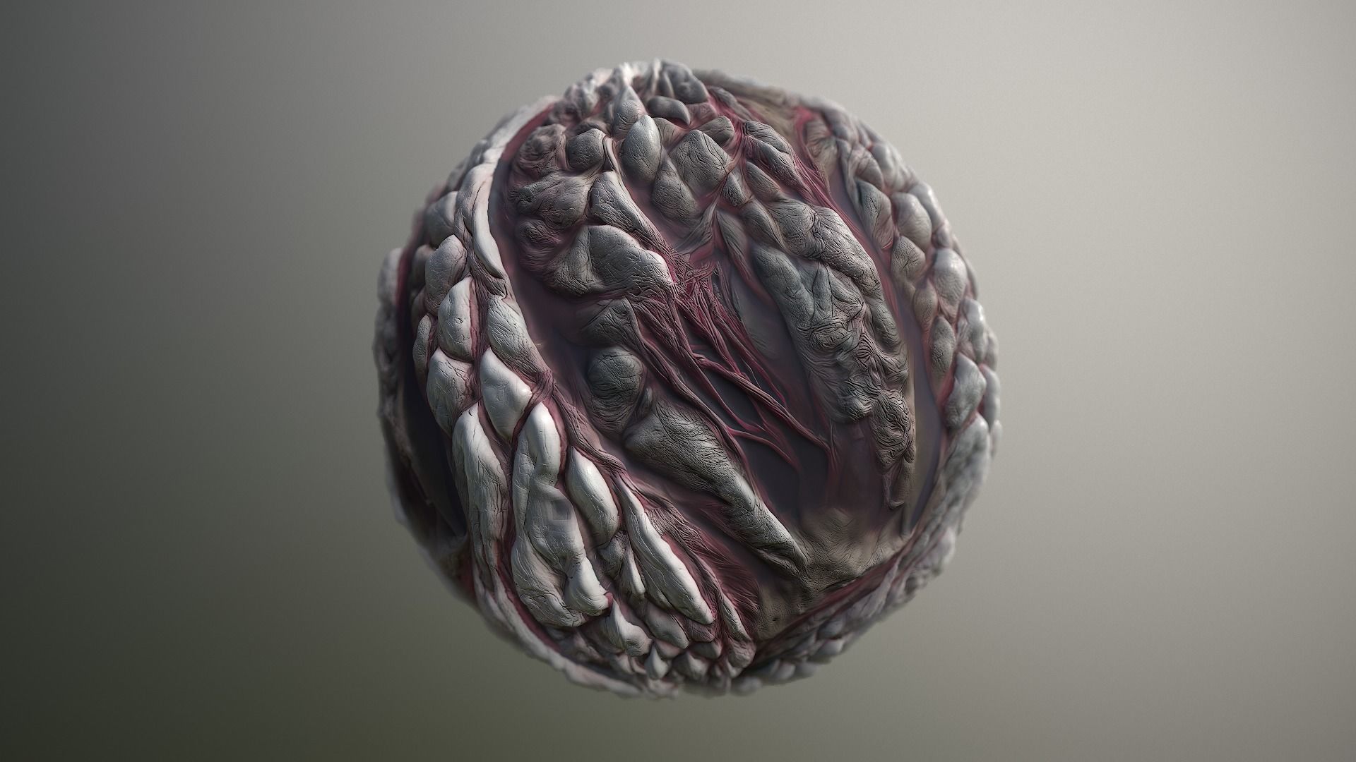 Material Skin Monster 24 Seamless PBR Texture Texture_16