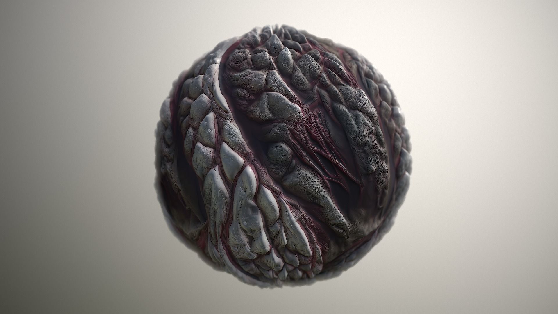 Material Skin Monster 24 Seamless PBR Texture Texture_18