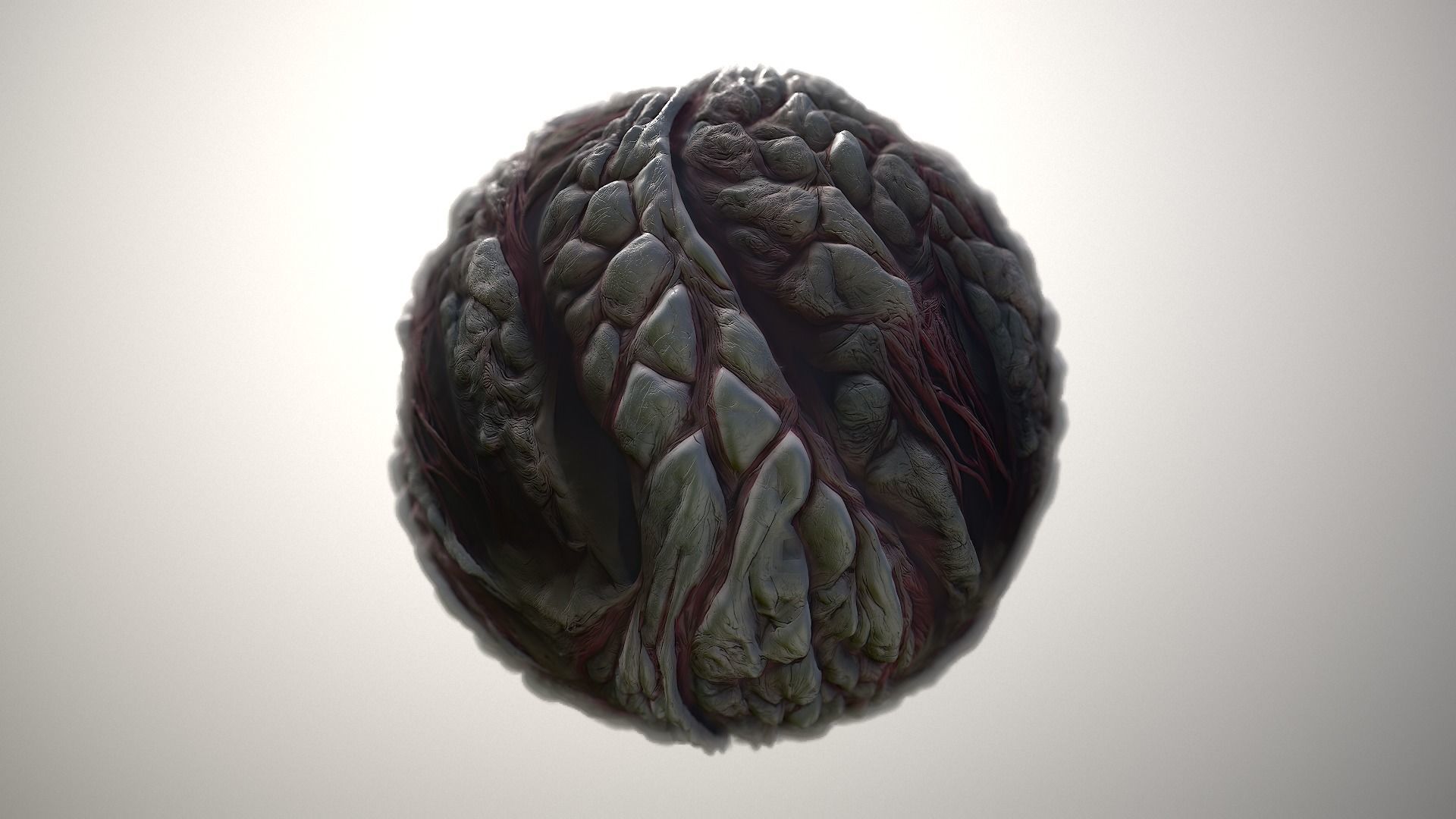 Material Skin Monster 24 Seamless PBR Texture Texture_3