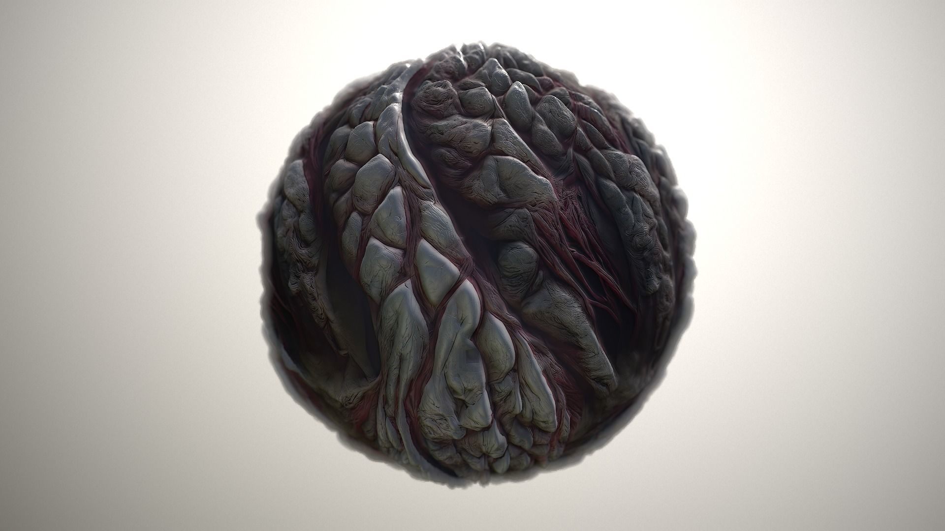 Material Skin Monster 24 Seamless PBR Texture Texture_20