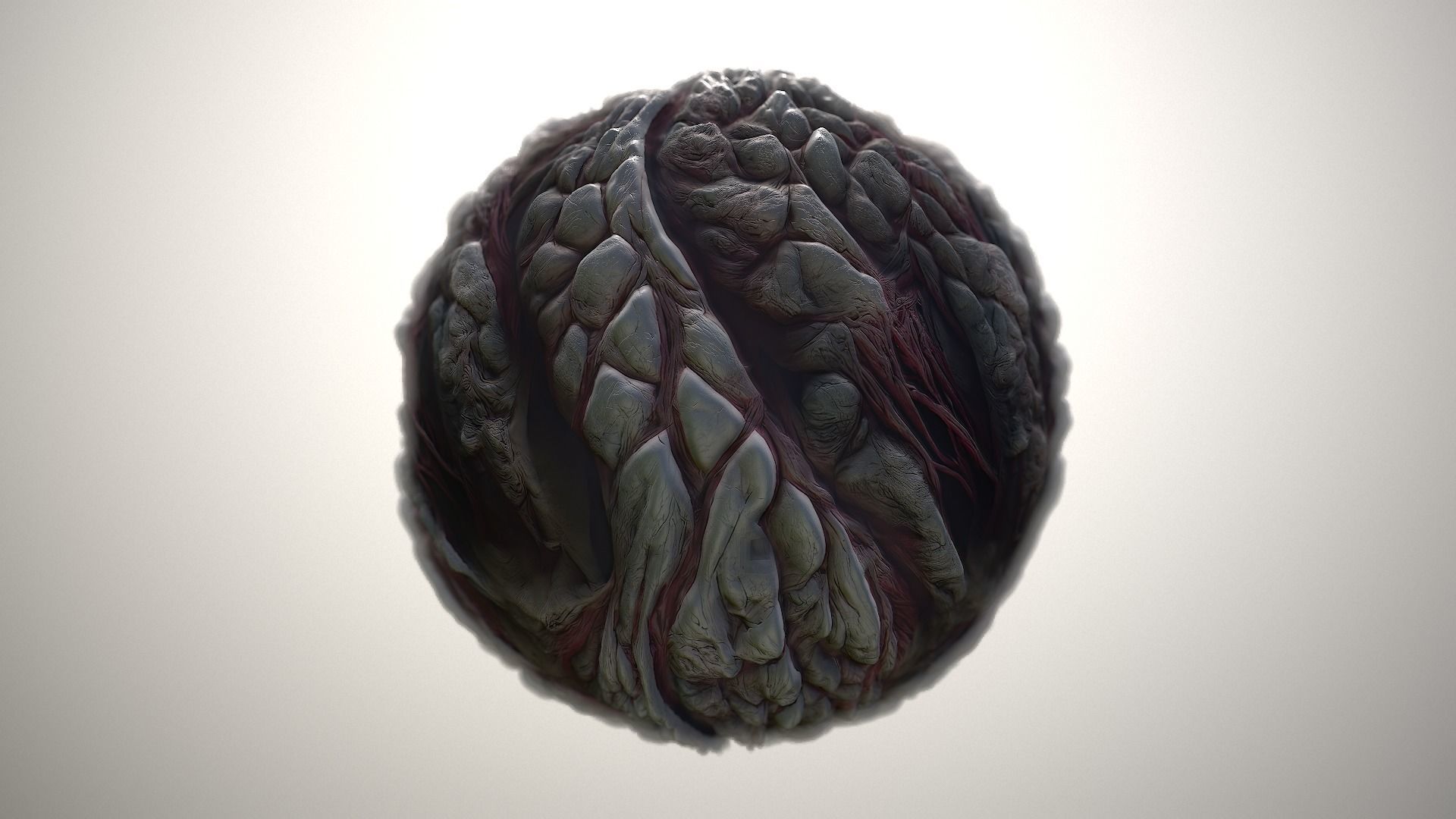 Material Skin Monster 24 Seamless PBR Texture Texture_21