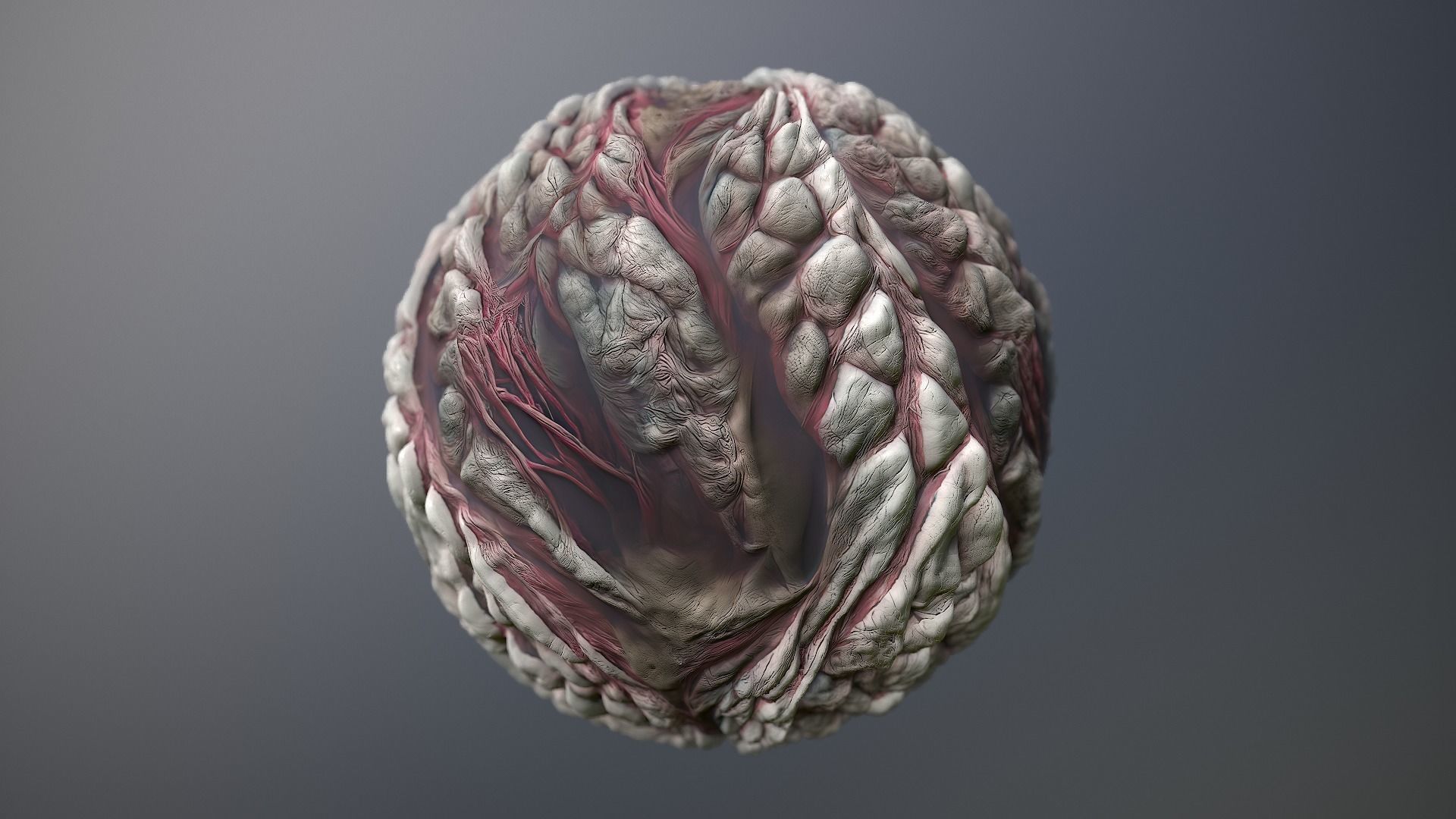 Material Skin Monster 24 Seamless PBR Texture Texture_9